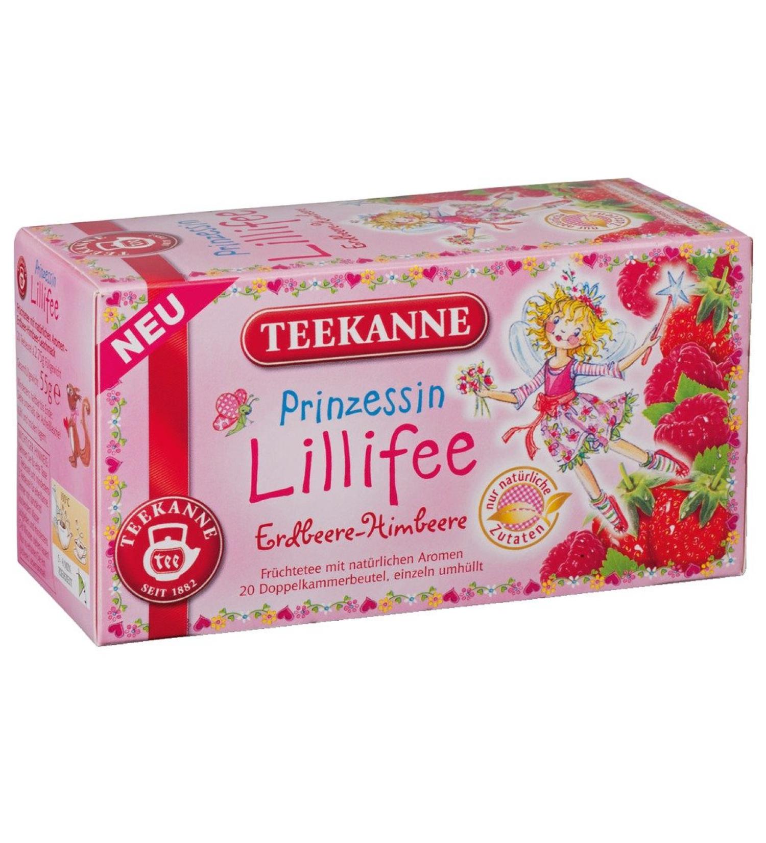 Teekanne - Princess Lillifee Strawberry-Raspberry - 20 Tea bags