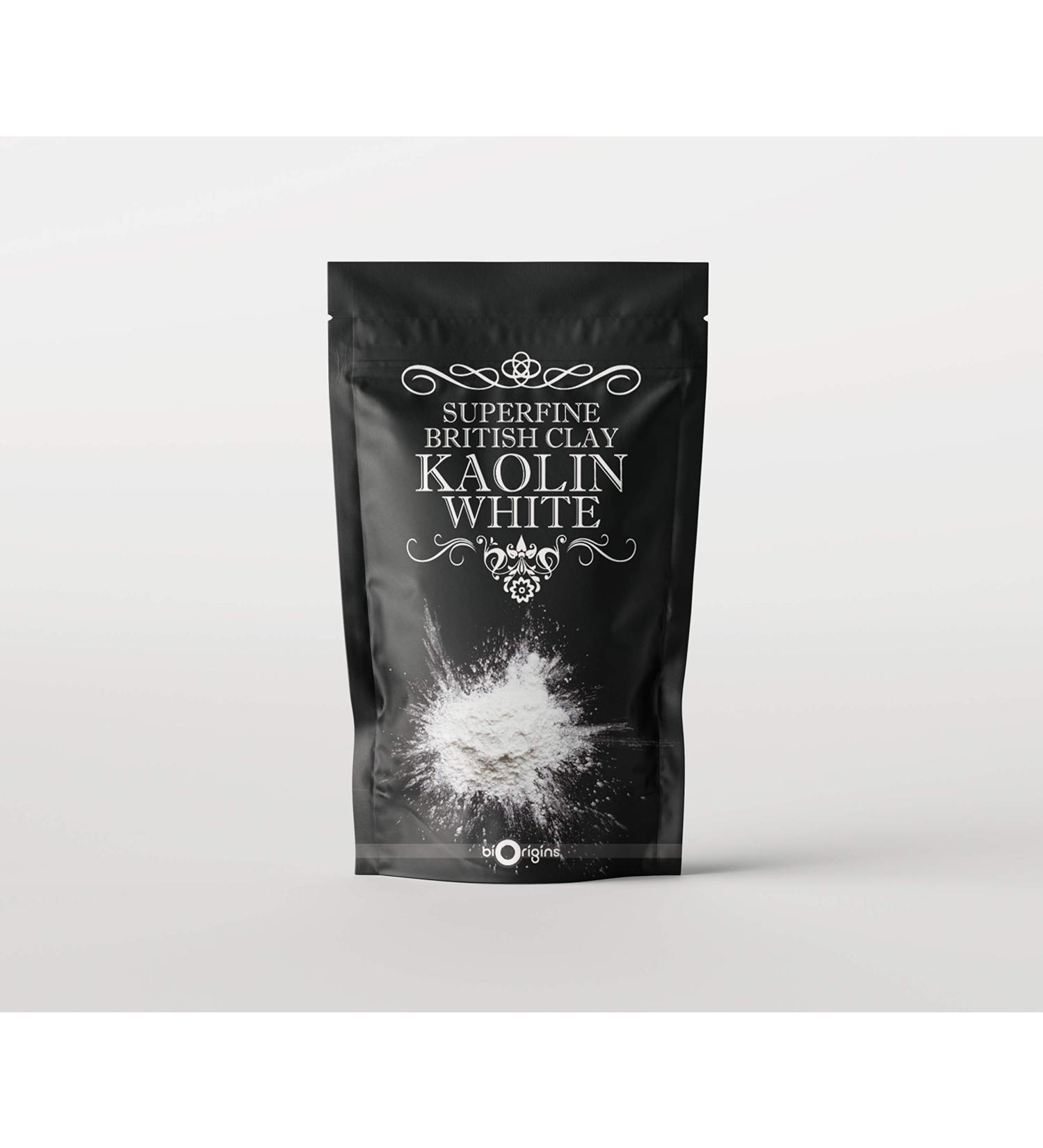 Kaolin White Superfine British Clay 500g - Premium Quality for Skincare & Craft | International Shipping - Buy Online on GoSupps.com