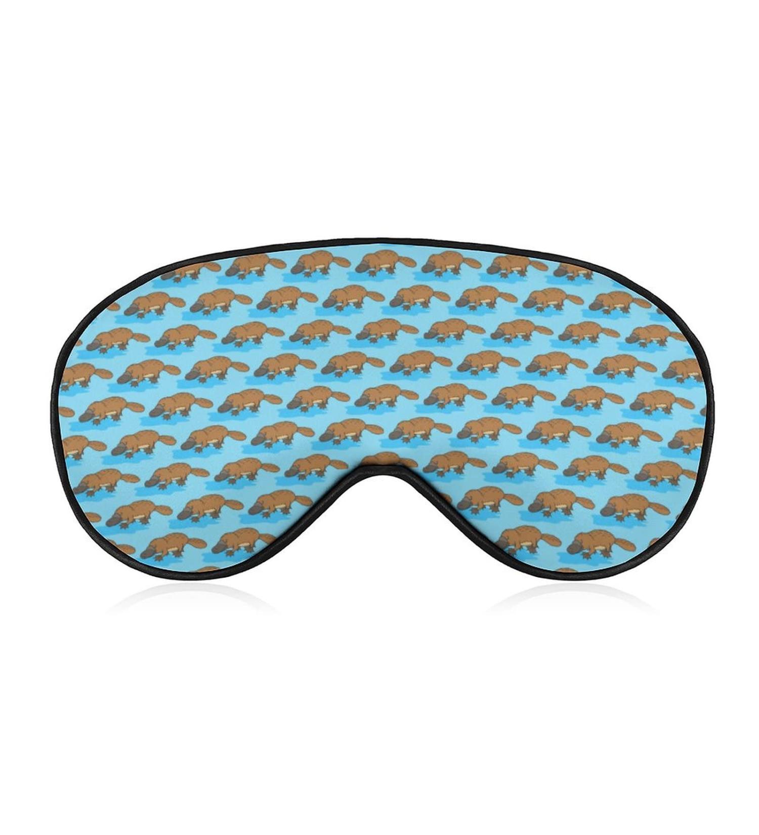 Shop Australian Funny Platypus Sleep Mask for Women | Adjustable Eye Shades with Elastic Strap - Perfect Gift - Buy Online on GoSupps.com