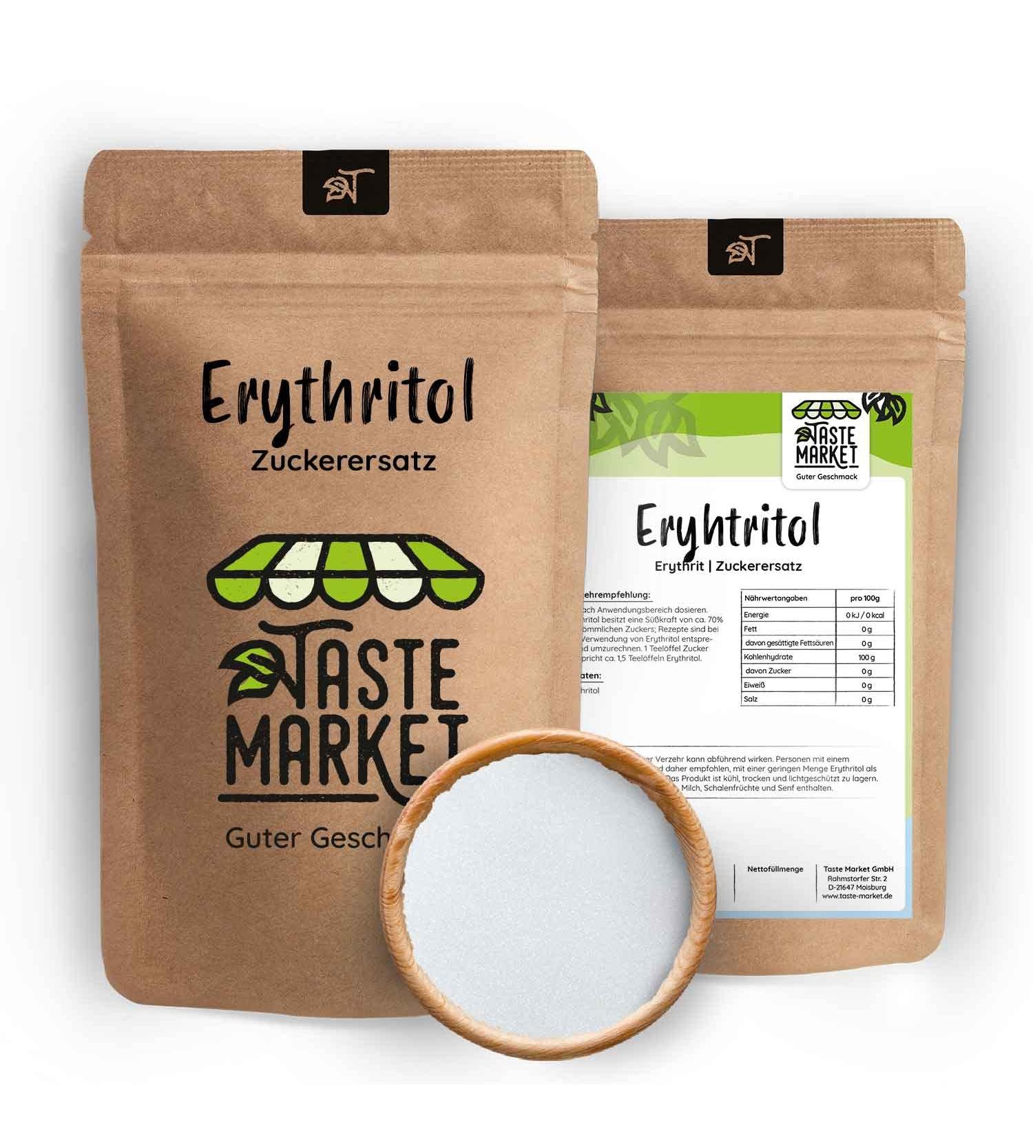 Buy 200g Erythritol - Low Carb Calorie-Free Sugar Substitute for Healthy Baking | International Shipping - Buy Online on GoSupps.com