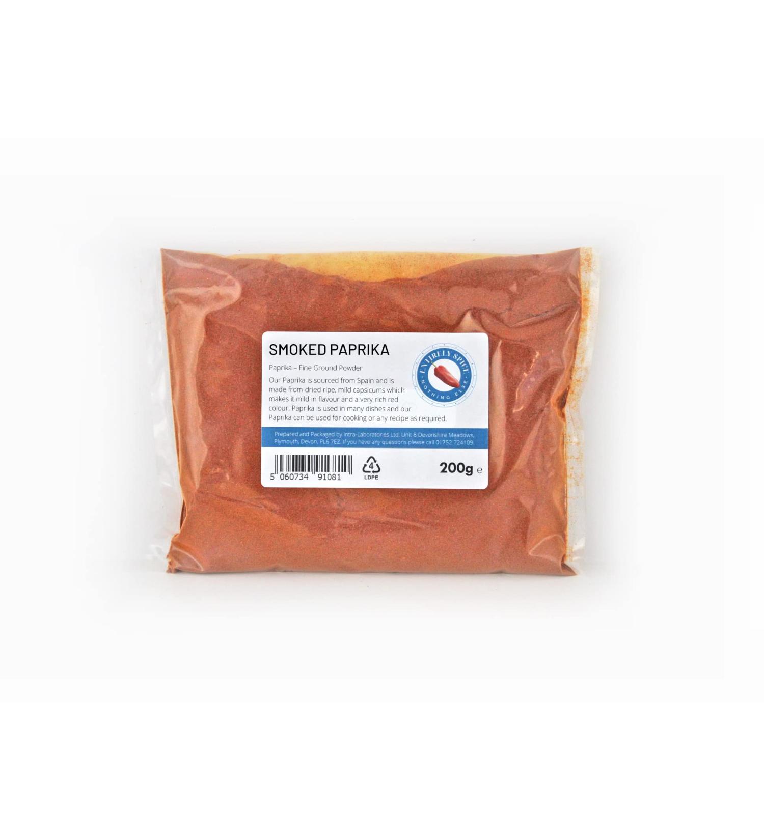 Entirely Ingredients - Smoked Paprika 200g - Food Grade - Premium quality - Buy Online on GoSupps.com