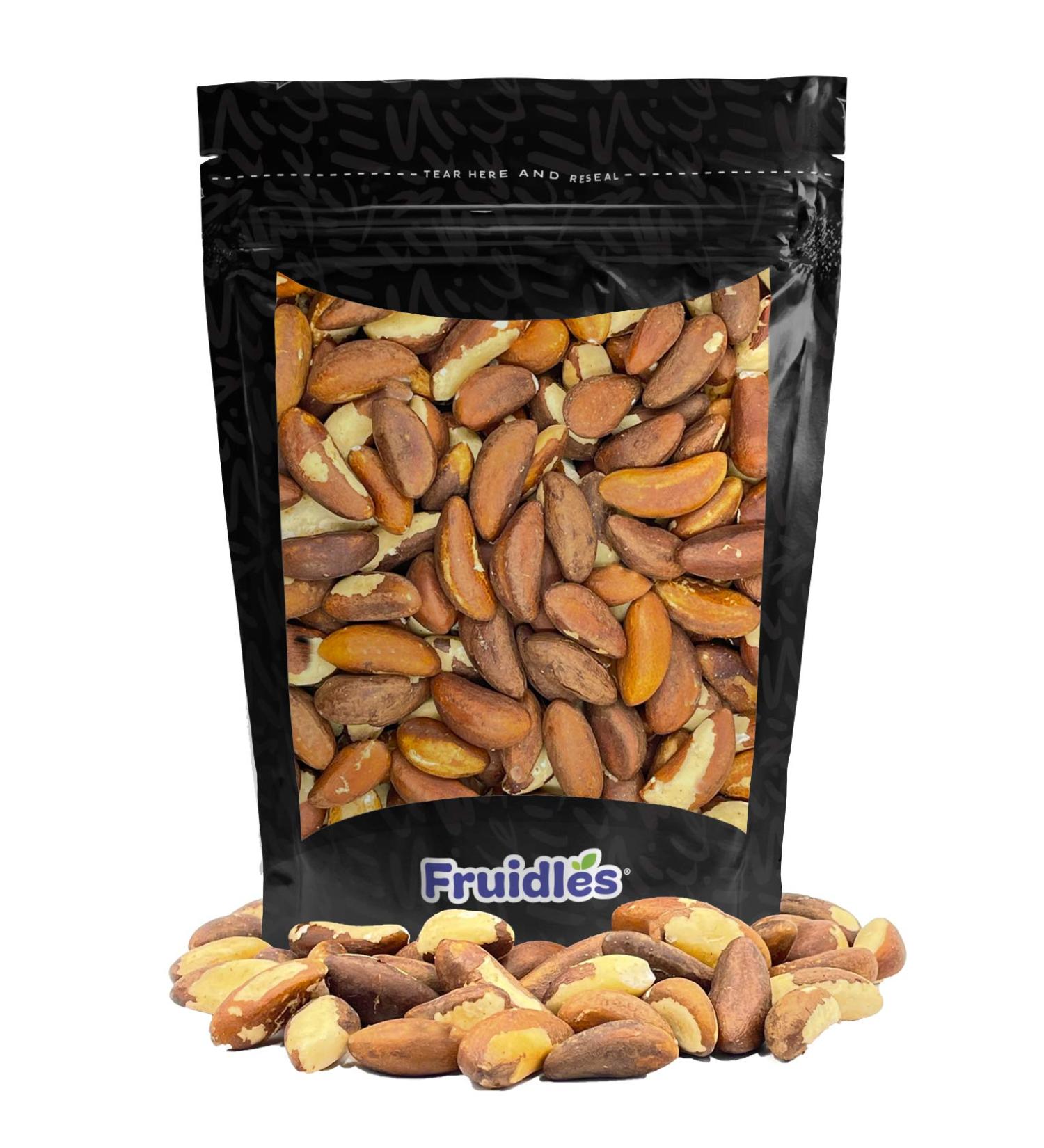 Raw Brazil Nuts Non-GMO Gluten-Free Healthy Fat Emergancy Food Survival Food (Half-Pound) 8 Count (Pack of 1)