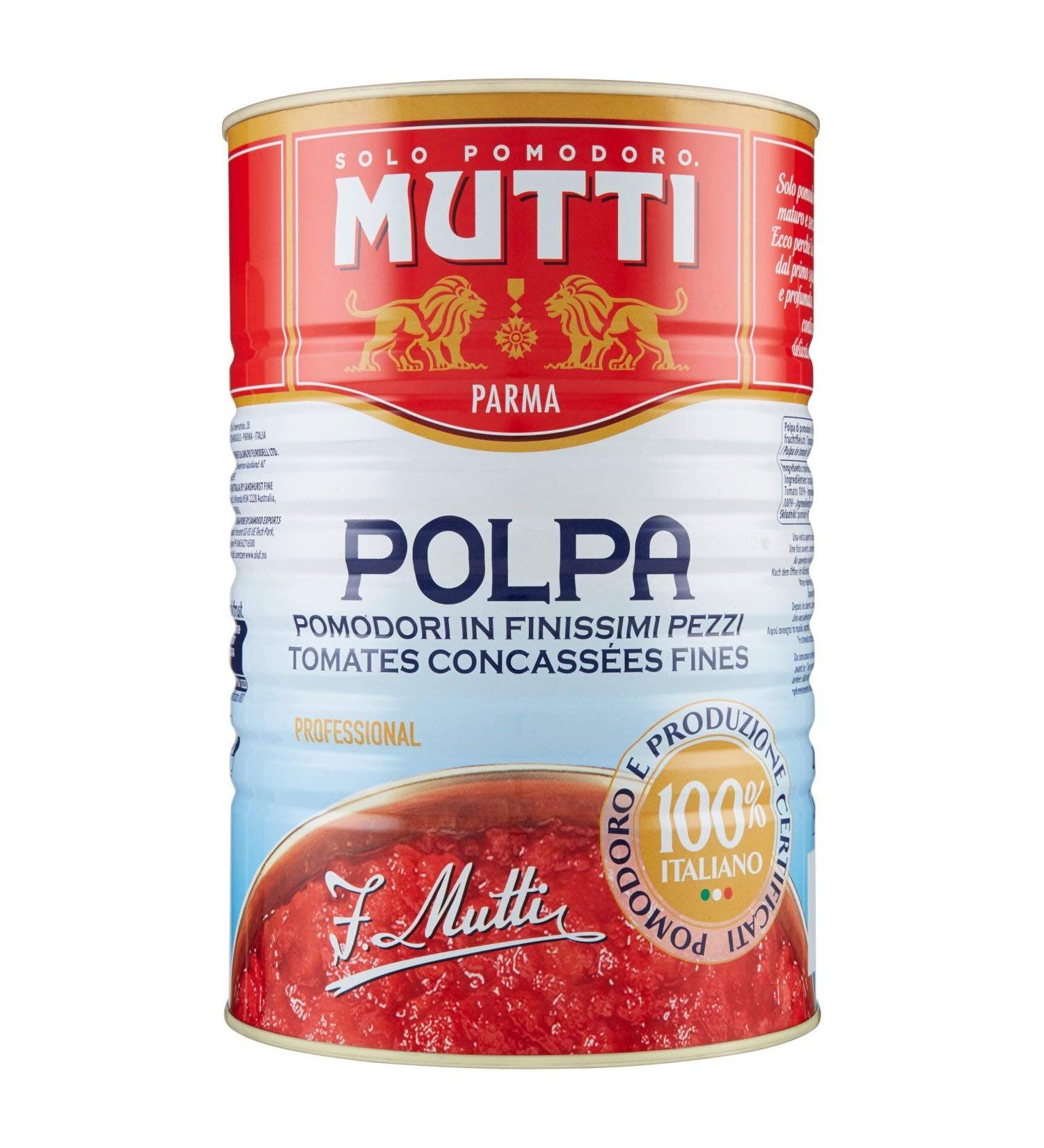 Mutti polpa finissima confezione da 4.05 kg chilogrammi (1000010171) - Buy Online on GoSupps.com