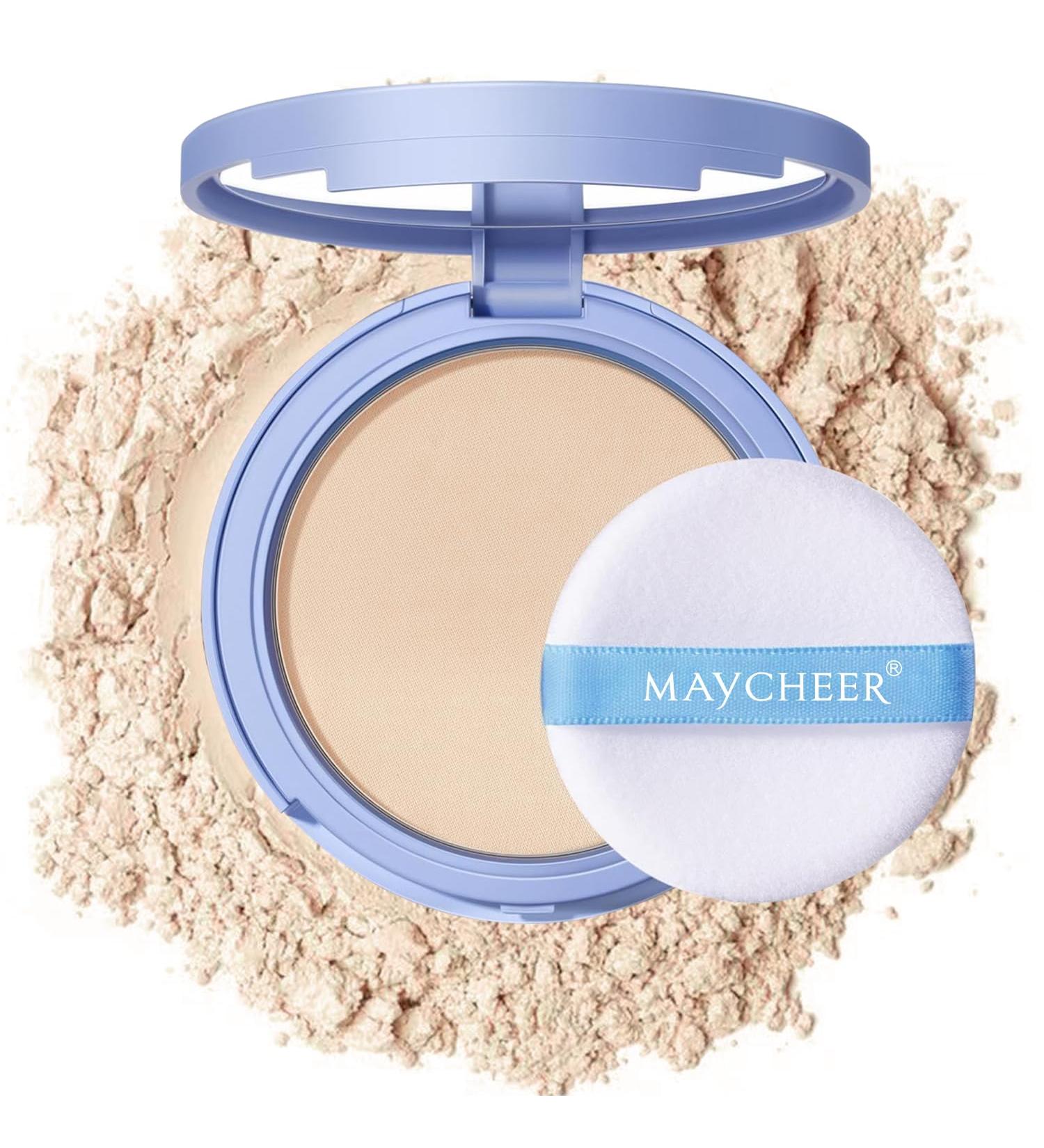 Oil Control Face Pressed Powder - Matte Waterproof Setting Powder for Flawless Finish - Classic Ivory - Long-Lasting Lightweight Makeup (0.35oz - Buy Online on GoSupps.com