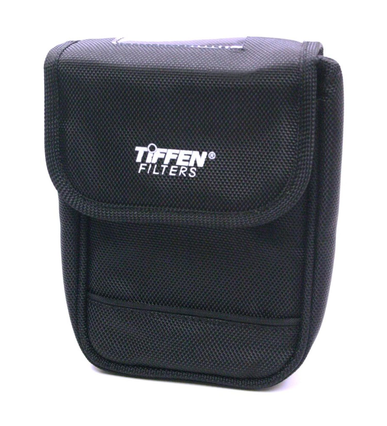 Tiffen 4565BLTPCH6 4X5.65 6 Pocket Filter Pouch with Belt Loop Black