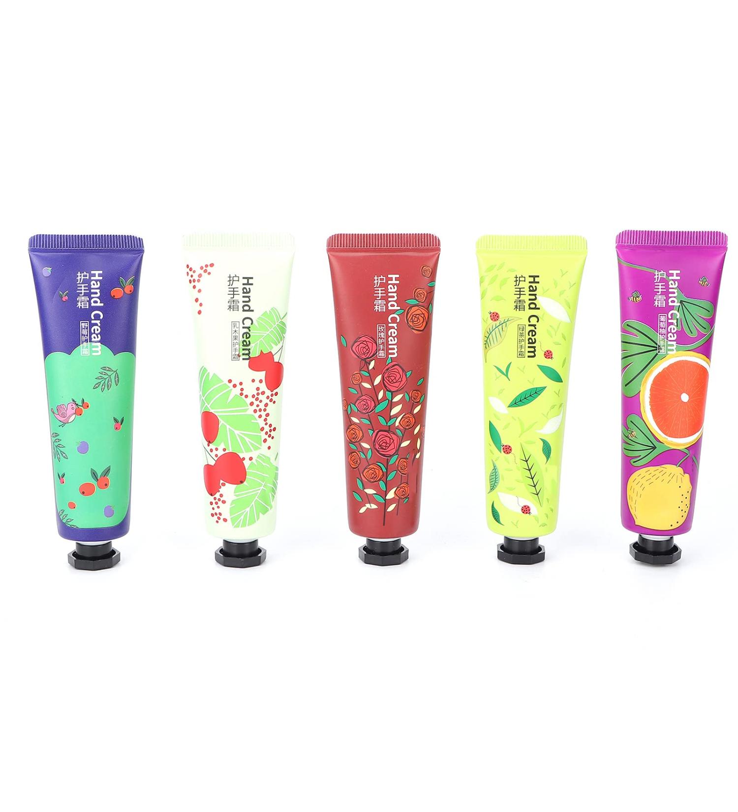 5-Piece Moisturizing Hand Cream Set | Plant Extract Hand Lotion for Nourishing & Soothing Skin Care - Buy Online on GoSupps.com