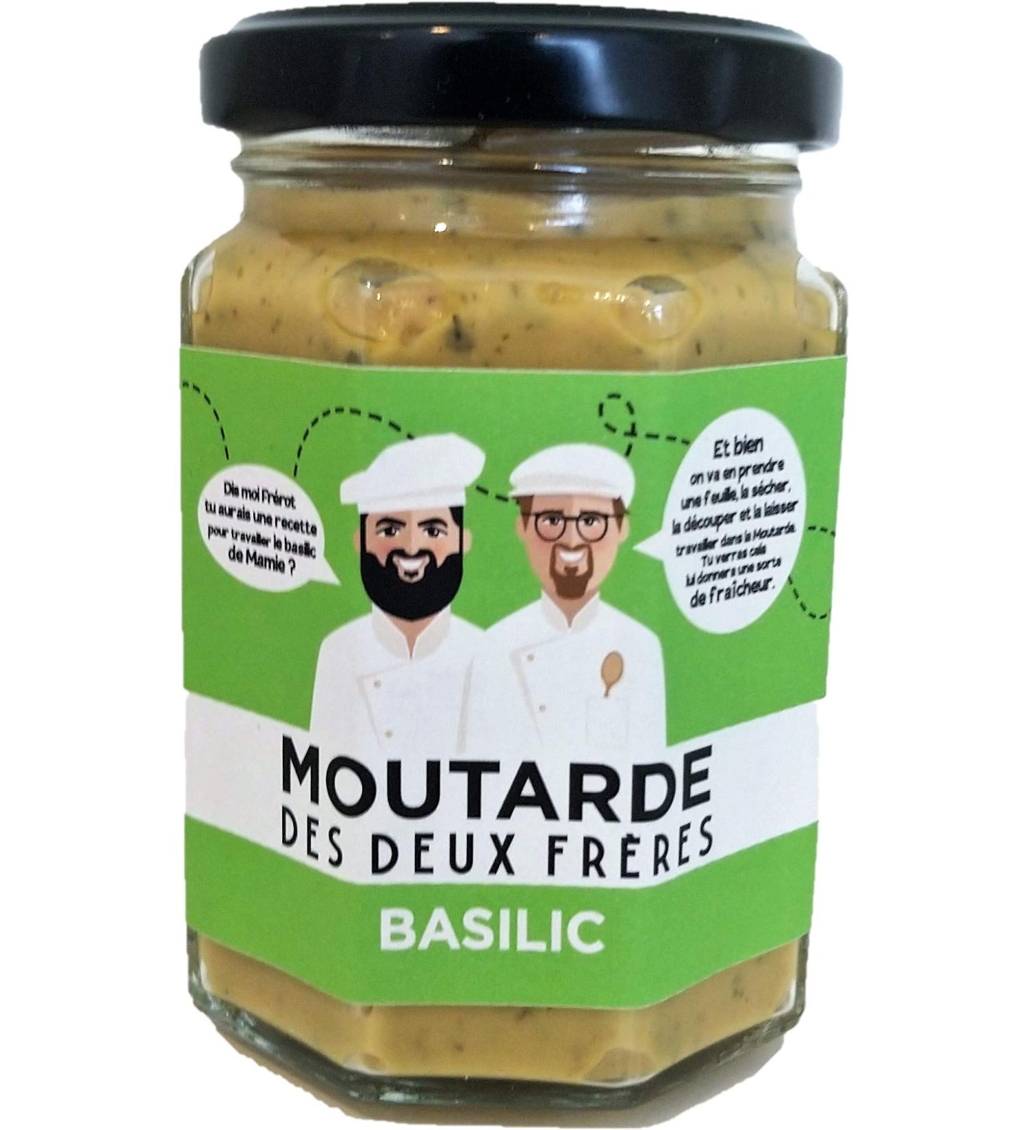 Atelier M diterran e Basil mustard 200 g - Buy Online on GoSupps.com