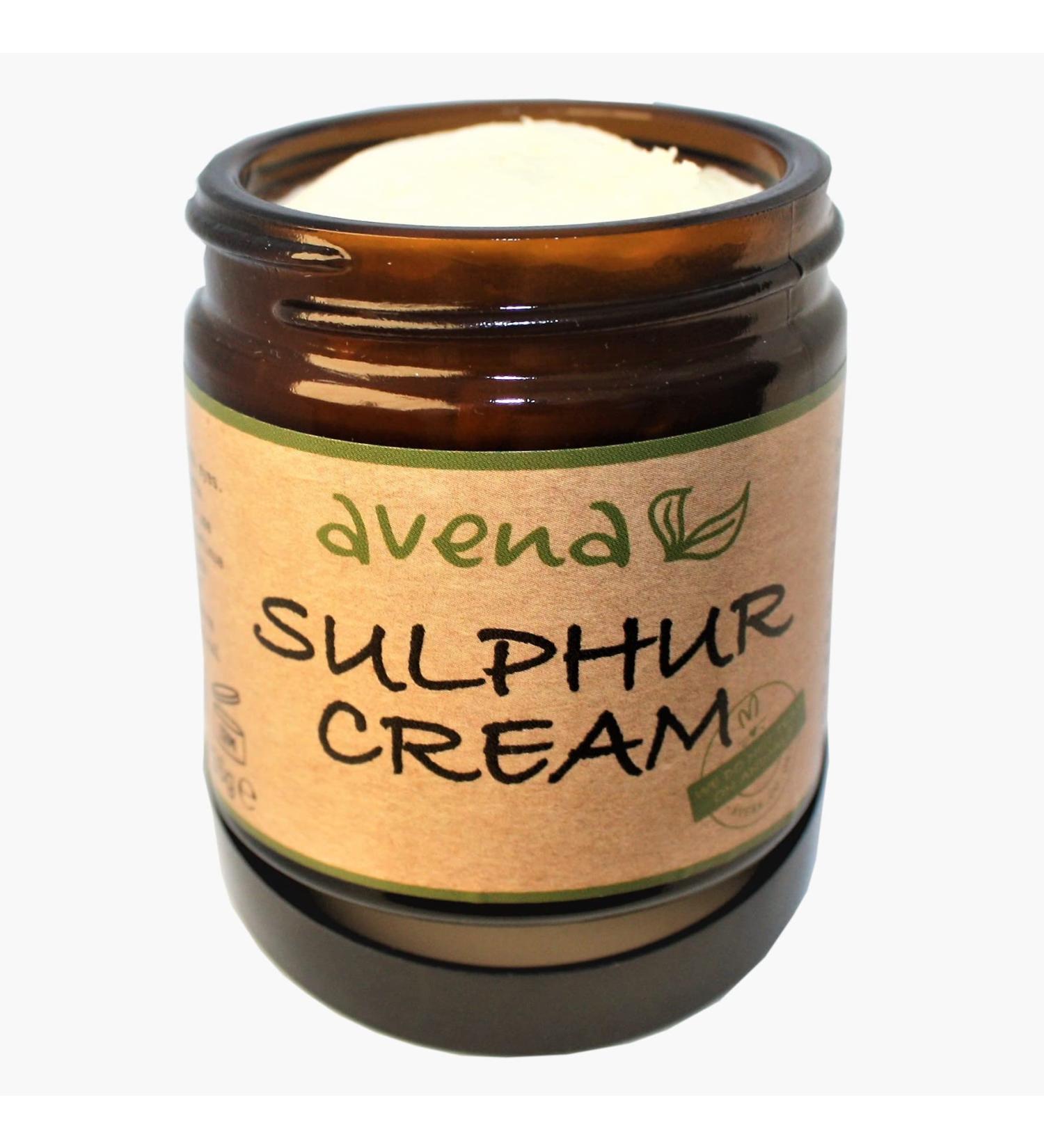 Wellmadefairtrade Herbalshire Sulphur Cream Natural Sulphur Ointment Cream Sulphur Acne Sulphur Body Cream 35g - Buy Online on GoSupps.com