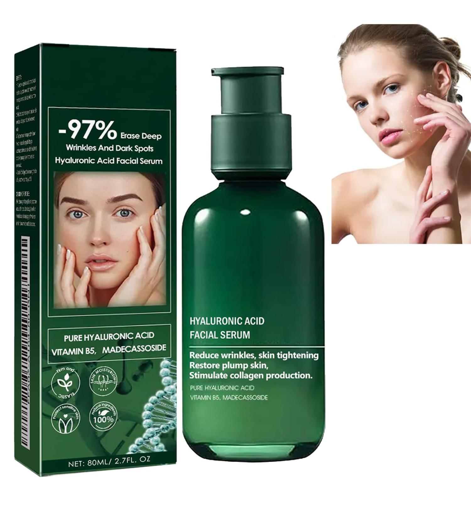 Hyaluronic Acid Facial Serum Skin Firming Rejuvenating Serum Skin Firming Serum Rejuvenating Serum Firming Serum Skin Firming Cream Lifting And Firming Hyaluronic Acid For All Skin Types - Buy Online on GoSupps.com