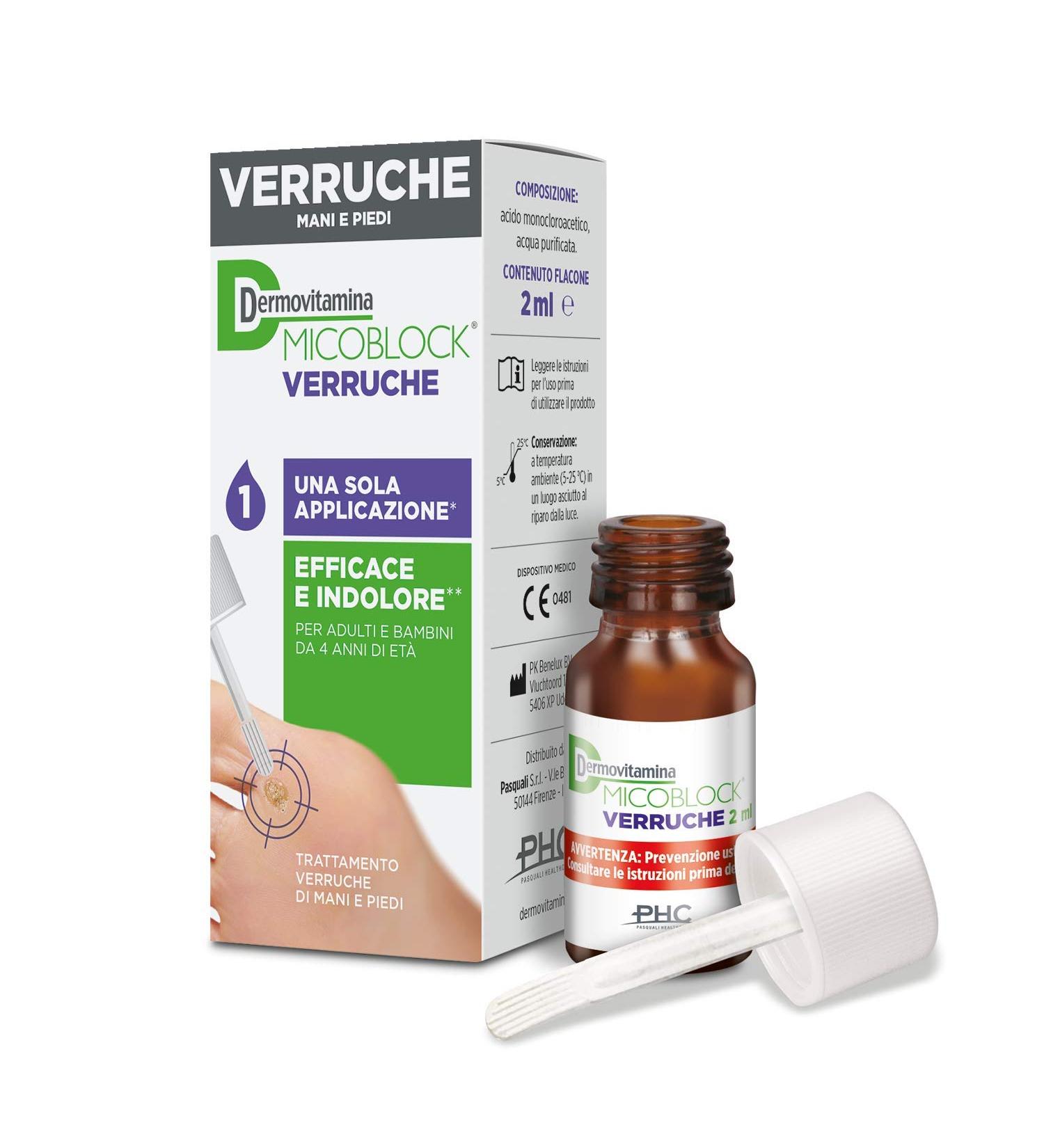 Dermovitamina micoblock Verruchen - 2 ml