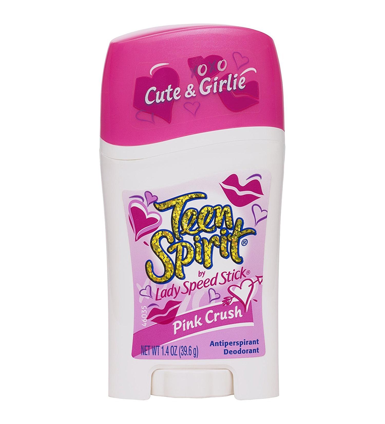 Teen Spirit Anti-Perspirant Deodorant Stick Pink Crush 1.40 oz (Pack of 6) Pink Crush 1.4 Ounce (Pack of 6)