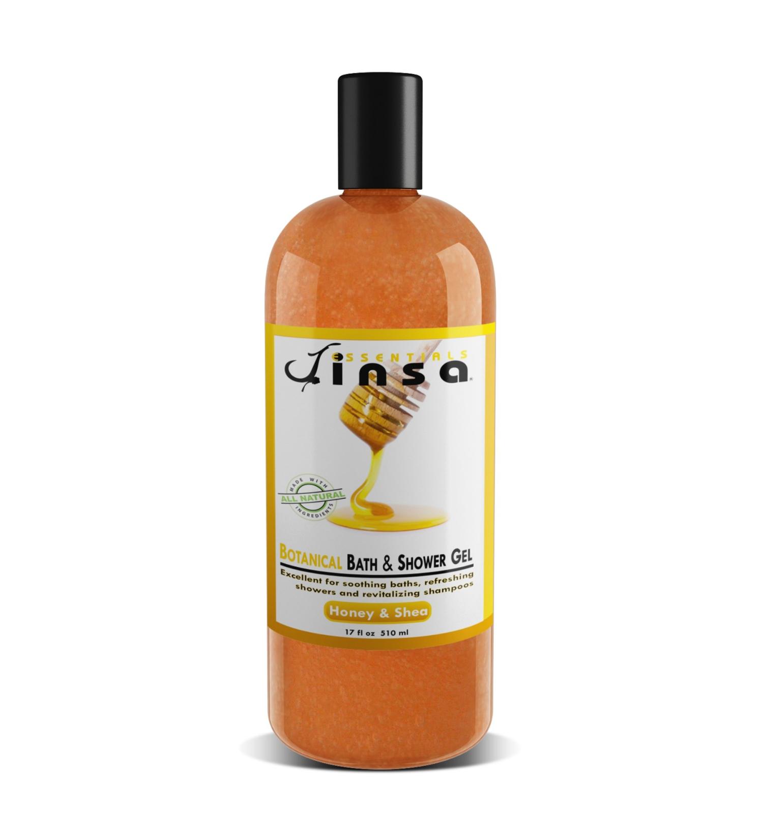 Botanical Bath & Shower Gel with Essential Oils | Nourishing Honey & Shea Cleanser for Luxurious Bathing | International Shipping - Buy Online on GoSupps.com