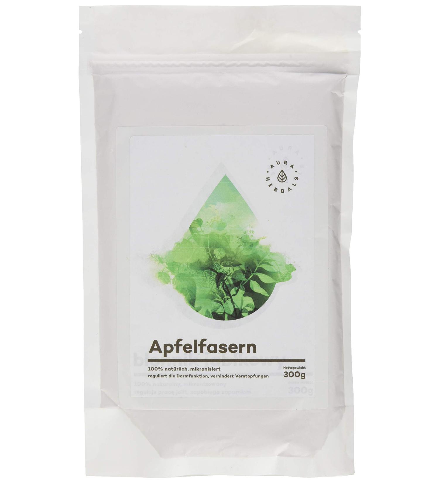 Buy 100% Micronized Apple Fiber 300g - Premium Health Supplement for Digestive Support | International Shipping - Buy Online on GoSupps.com