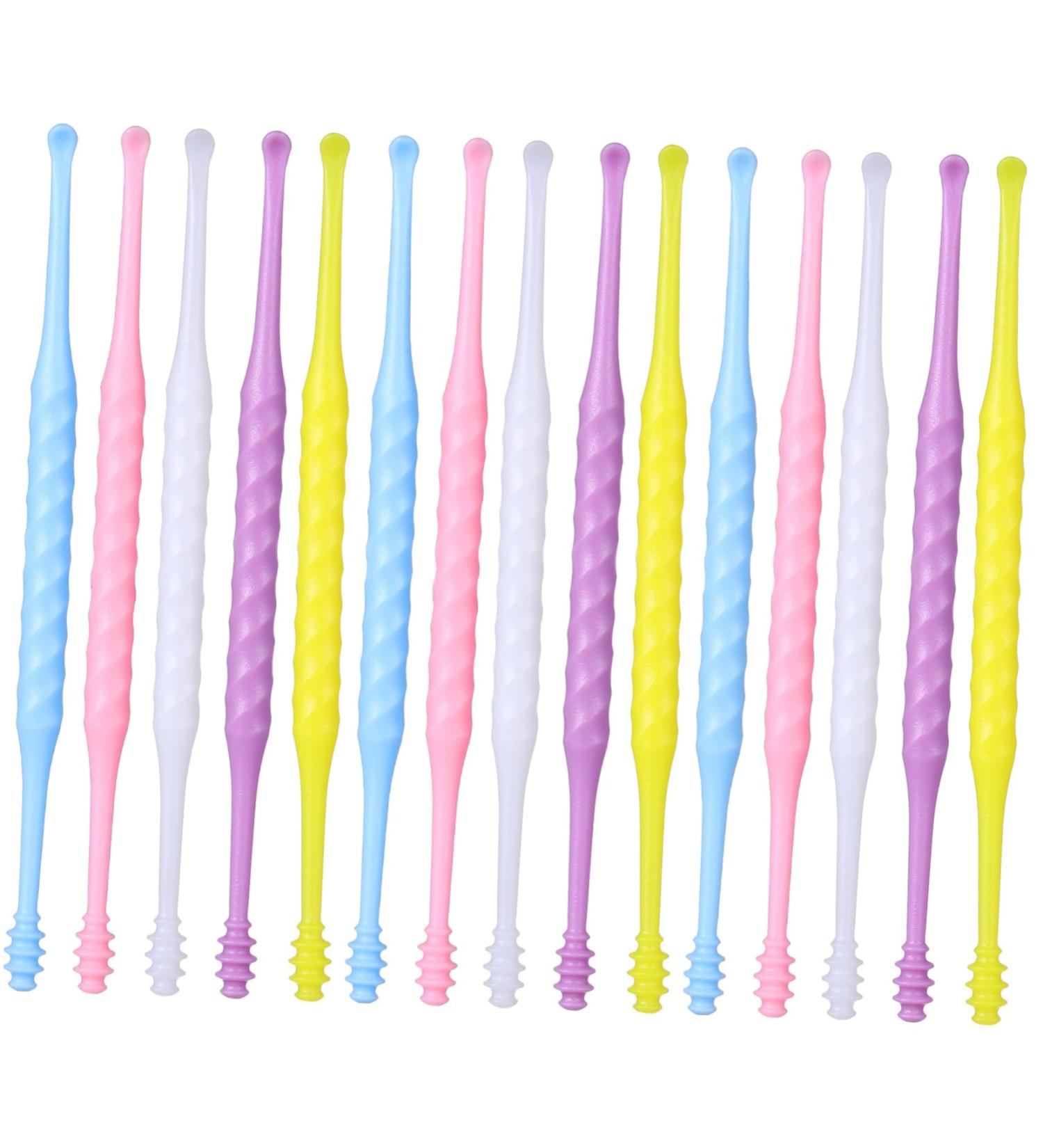 MOLUCKFU 20pcs Ear Wax Removal Tool Spiral Ear Cleaners Double-Ended Picks Compact Lightweight for Travel - Buy Online on GoSupps.com