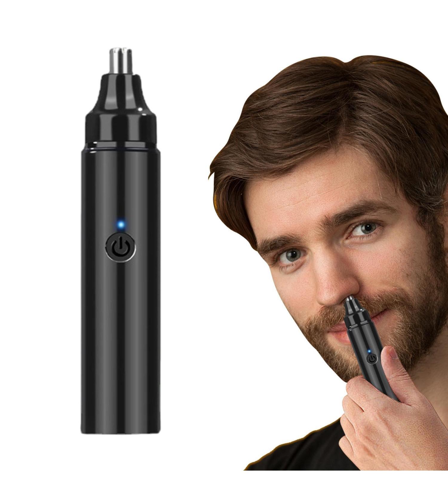 Nose hair trimmer for ears and nose nose hair remover rotatable No Snag 360 feather hair for men women ears eyebrows Aokley - Buy Online on GoSupps.com