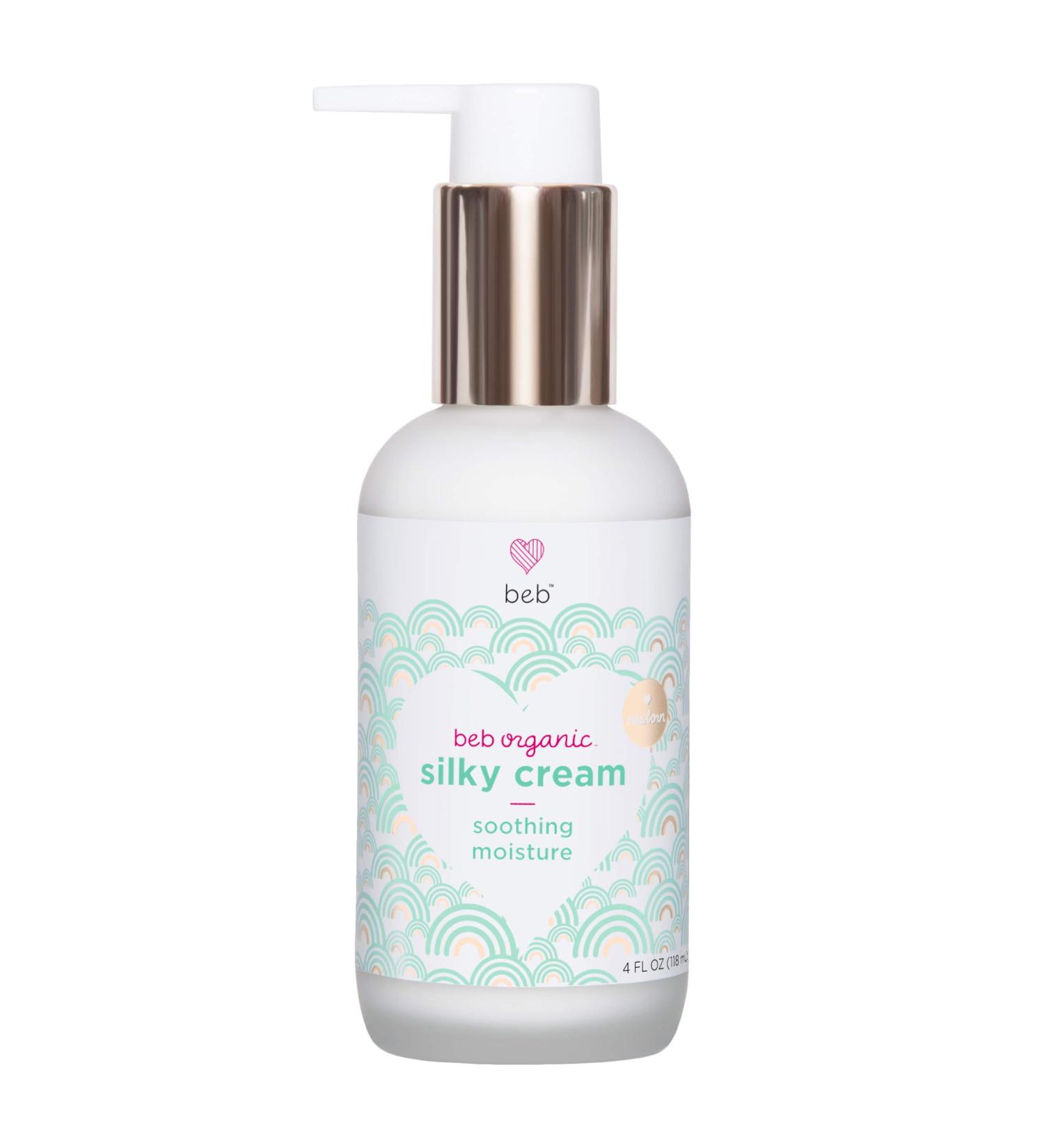 Silky Cream - Natural Moisturizing Lotion with Rosehip & Avocado Oil for Dry Skin | Safe for Newborns | 4 Fl Oz - Buy Online on GoSupps.com
