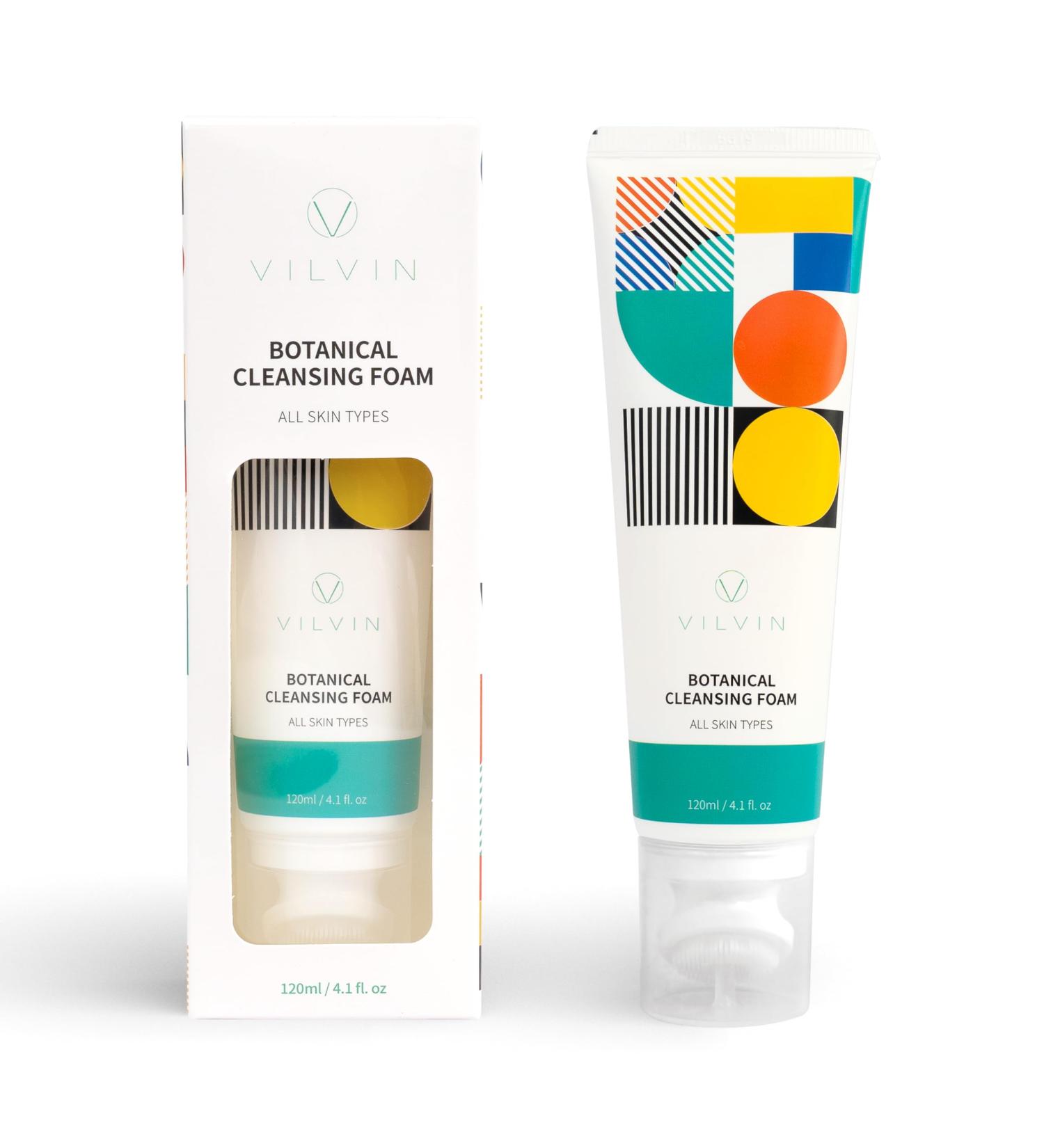 Daily Foaming Facial Cleanser for Blackheads & Acne | Korean Exfoliating Face Wash with Brush for Oily Skin - Deep Cleansing Foam  - Buy Online on GoSupps.com