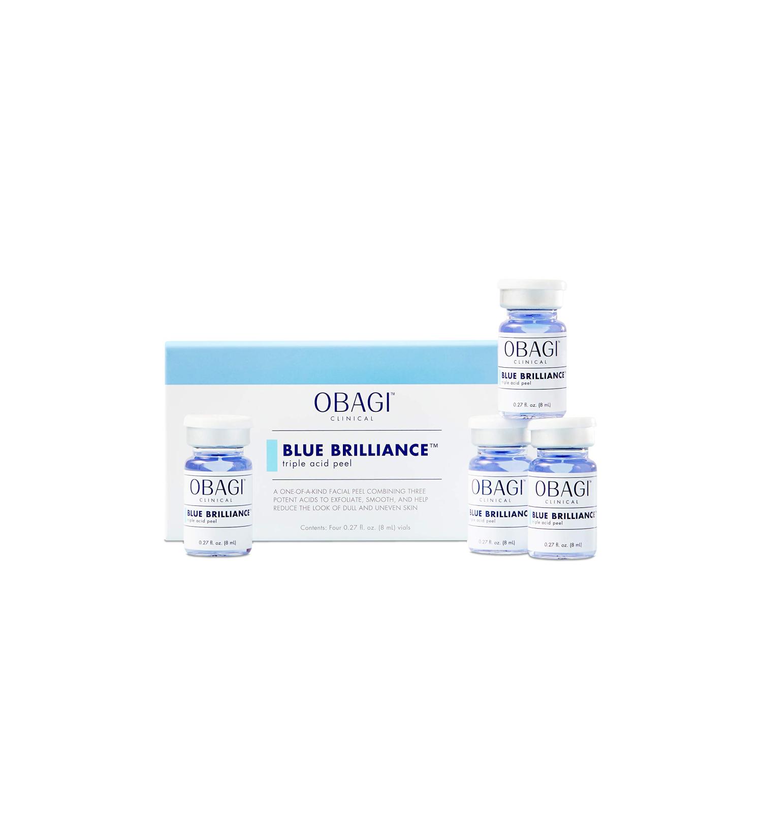 Obagi Clinical Blue Brilliance Triple Acid Peel Kit - 4 Piece Set - Buy Online on GoSupps.com