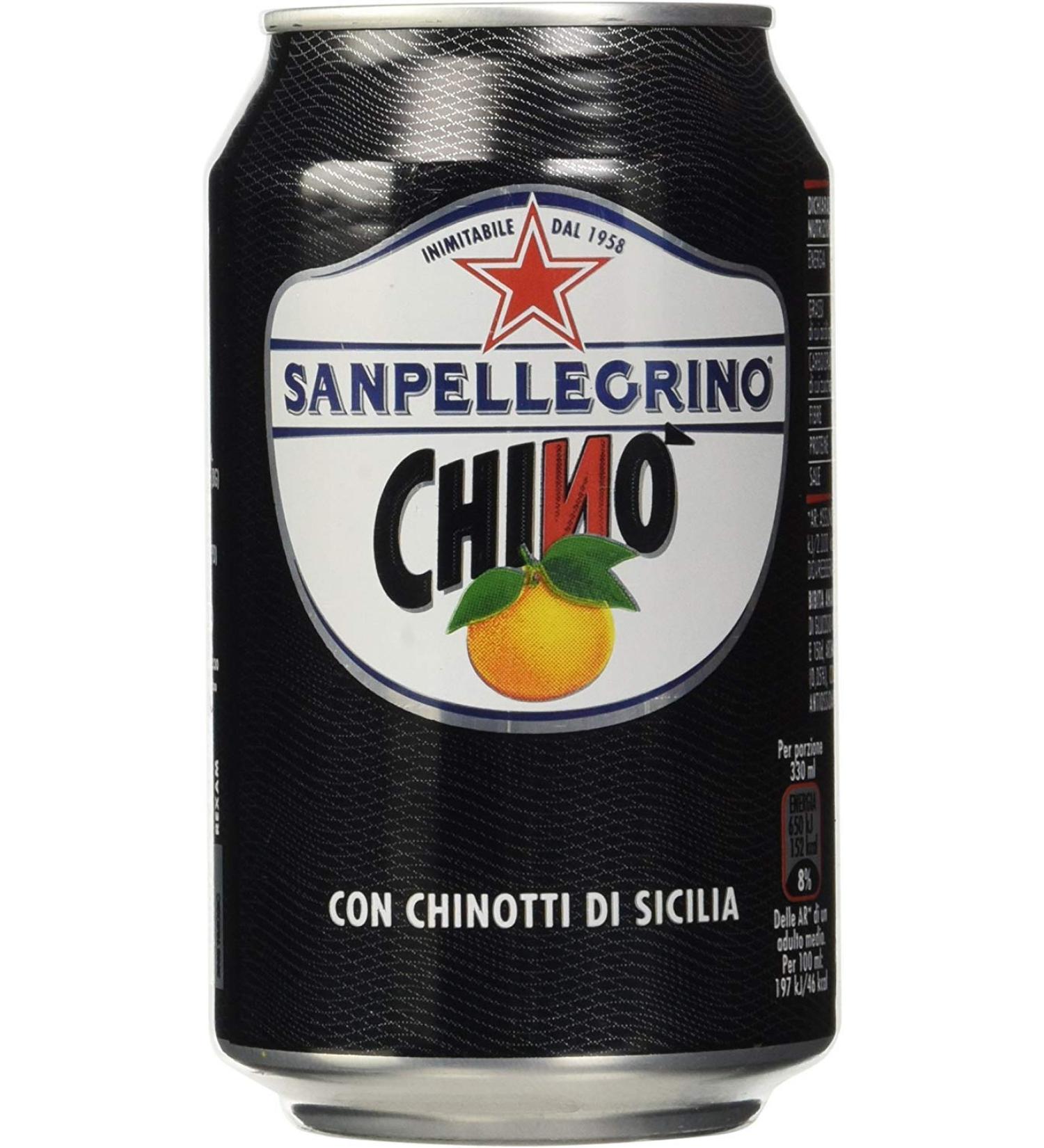 Chinotto Chin 24 x 330 ml. - San Pellegrino