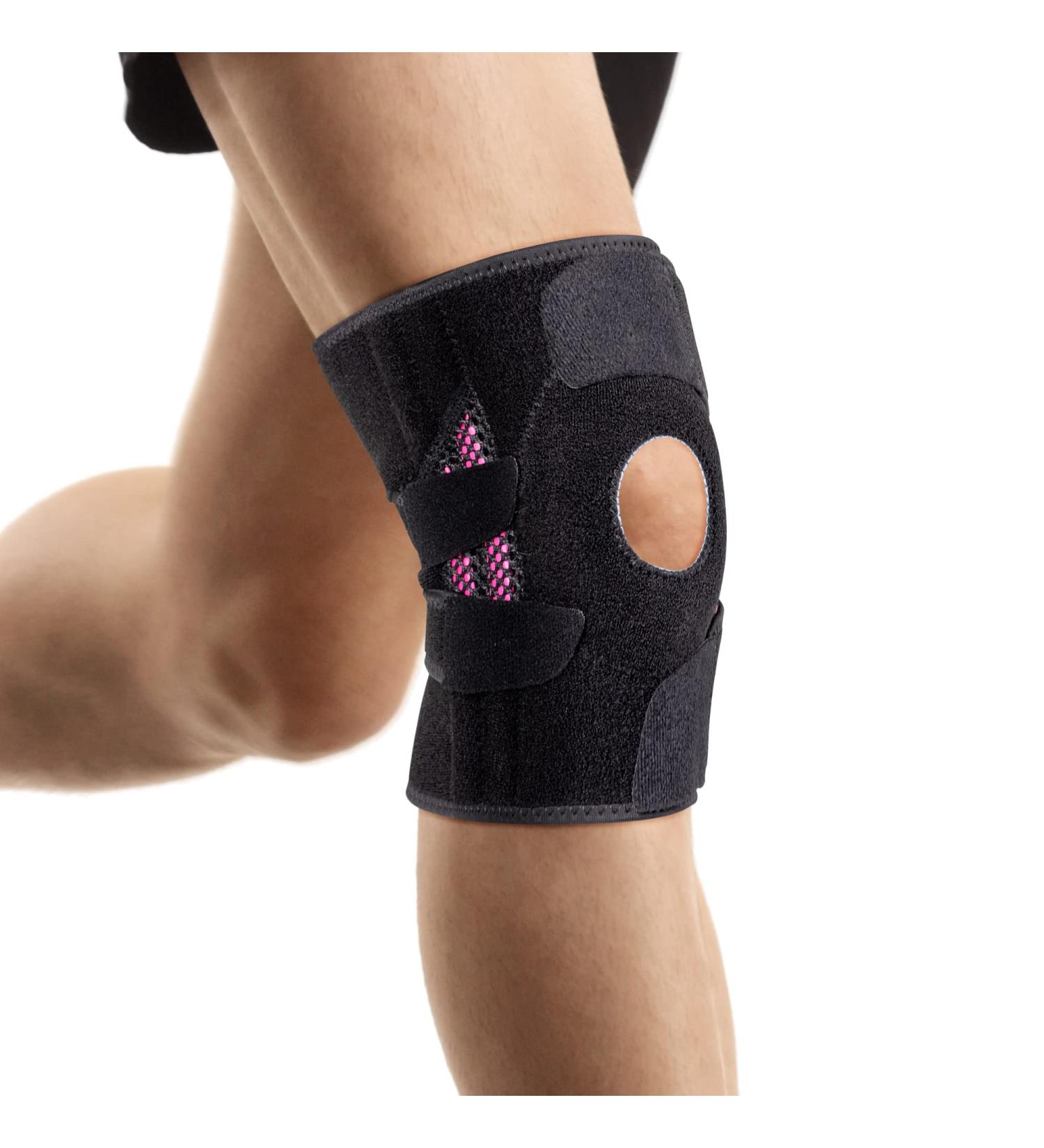 Dr. Welland Adjustable Knee Brace for Pain Relief - Dual Stabilizers & Patella Gel Pads | Support for Meniscus Tear Arthritis Tendonitis | Non-Slip | Medium Size for Men & Women - Buy Online on GoSupps.com