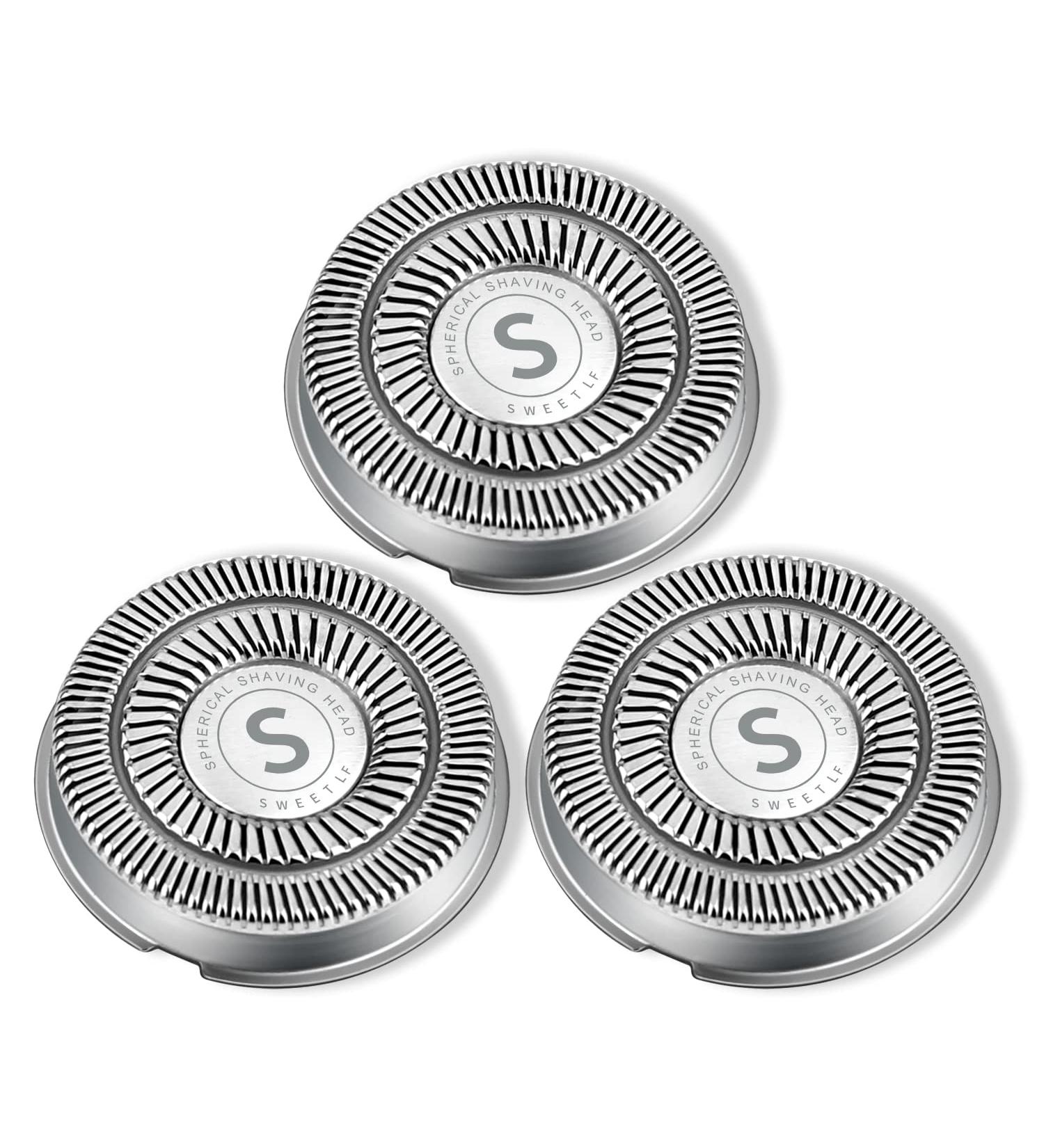 SweetLF Rechargeable Razor Heads for Men - Seamless Fit for ZS605 & SWS7105 Rotary Shavers- Value Wet/Dry Rechargeable Razor with Detachable Head and 5D Floating Blades - Buy Online on GoSupps.com