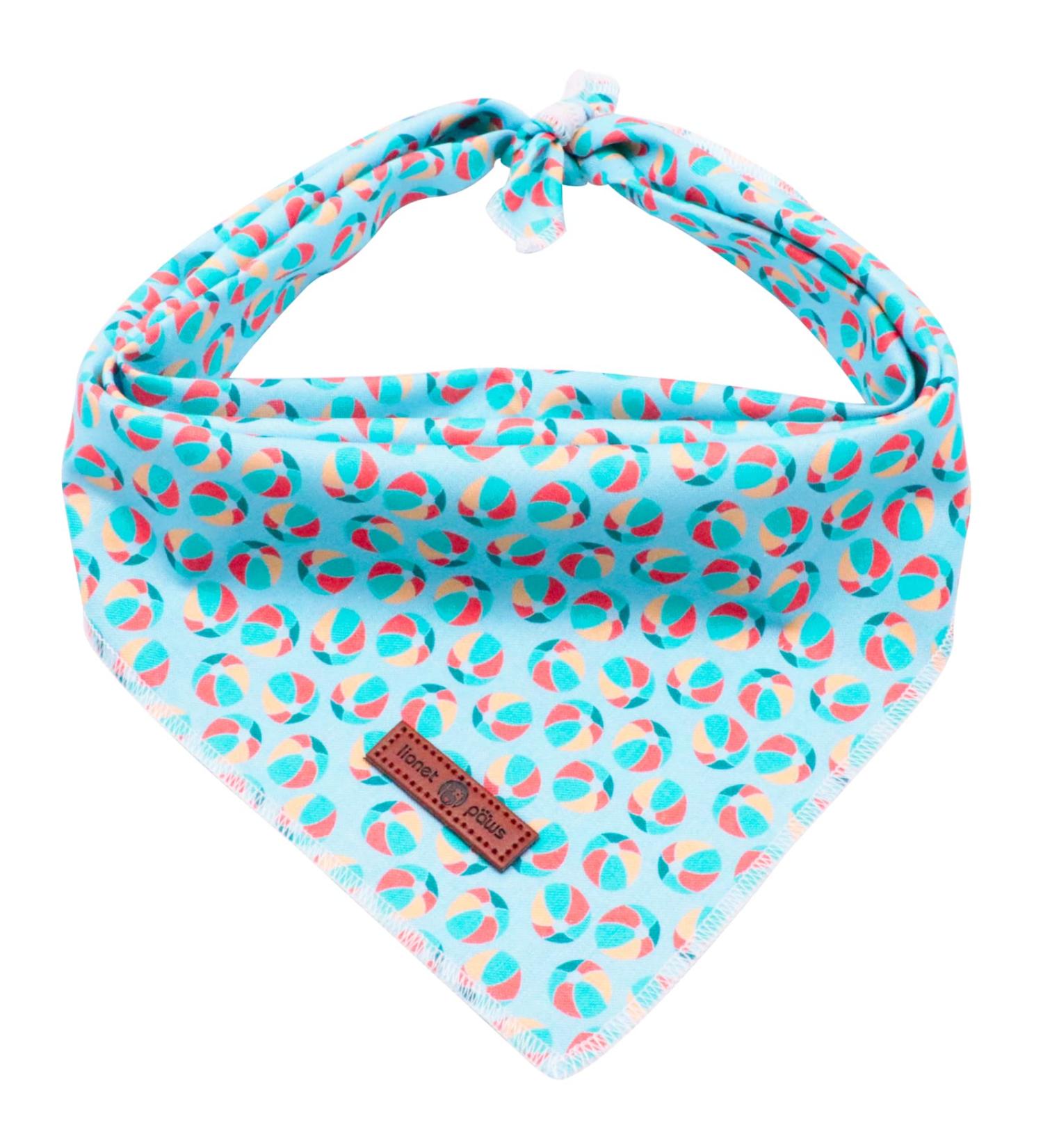 Lionet Paws Dog Bandana - Triangular Headscarves for Small Medium & Large Dogs | Water Polo Design - International Shipping Available - Buy Online on GoSupps.com