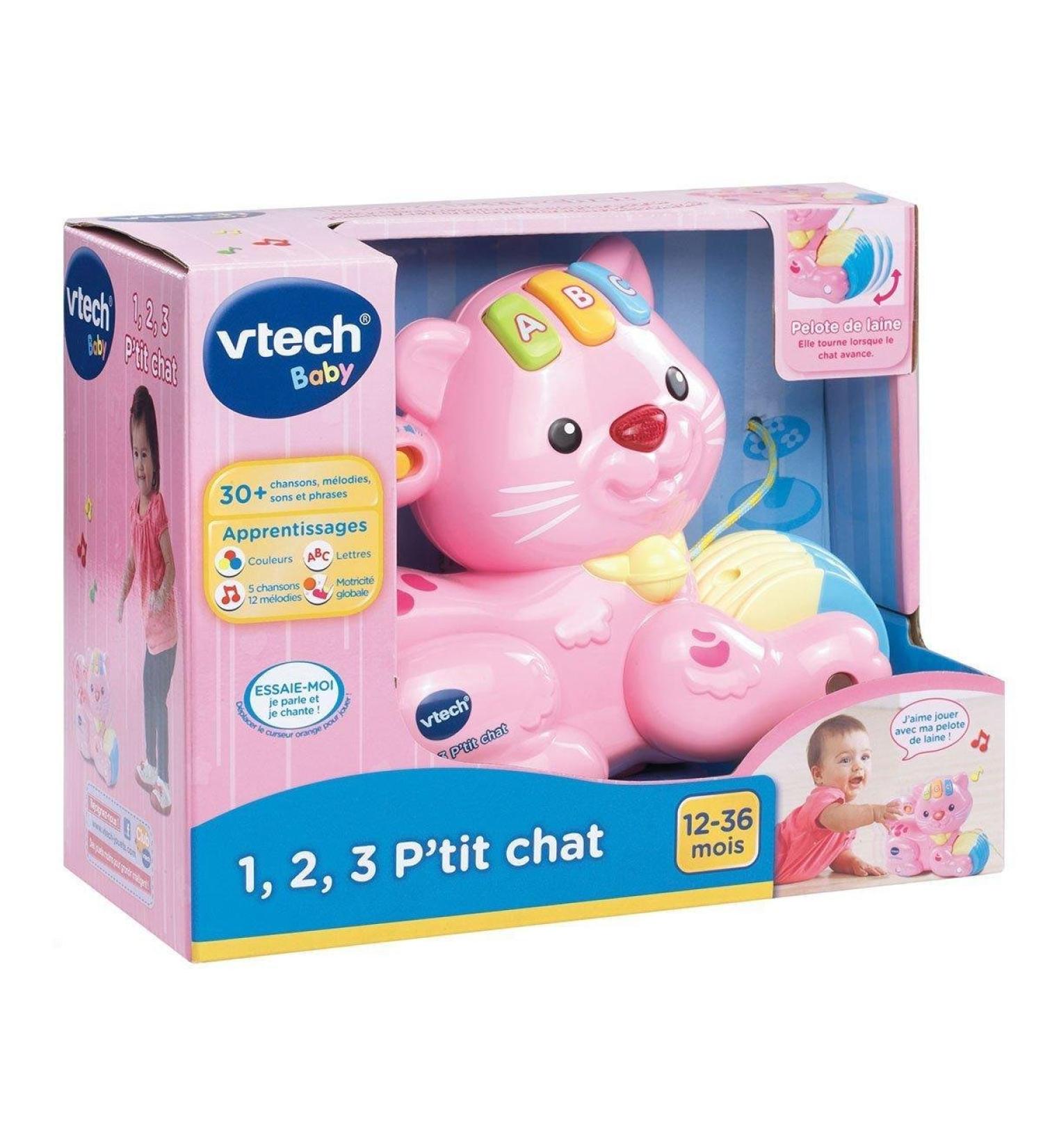 Vtech 158 255 Pull Toy - Little Cat 1 2 3 - Roses | Fun International Shipping - Buy Online on GoSupps.com