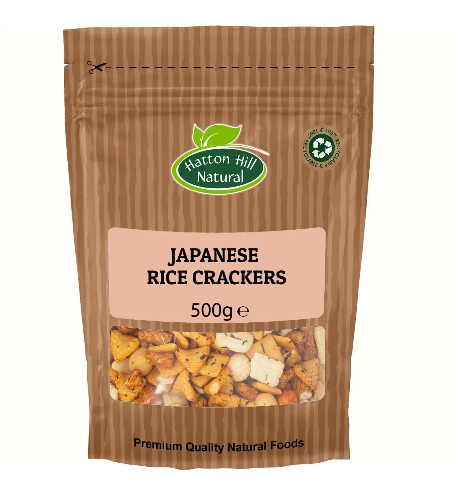 Japanese Rice Crackers 500g by Hatton Hill