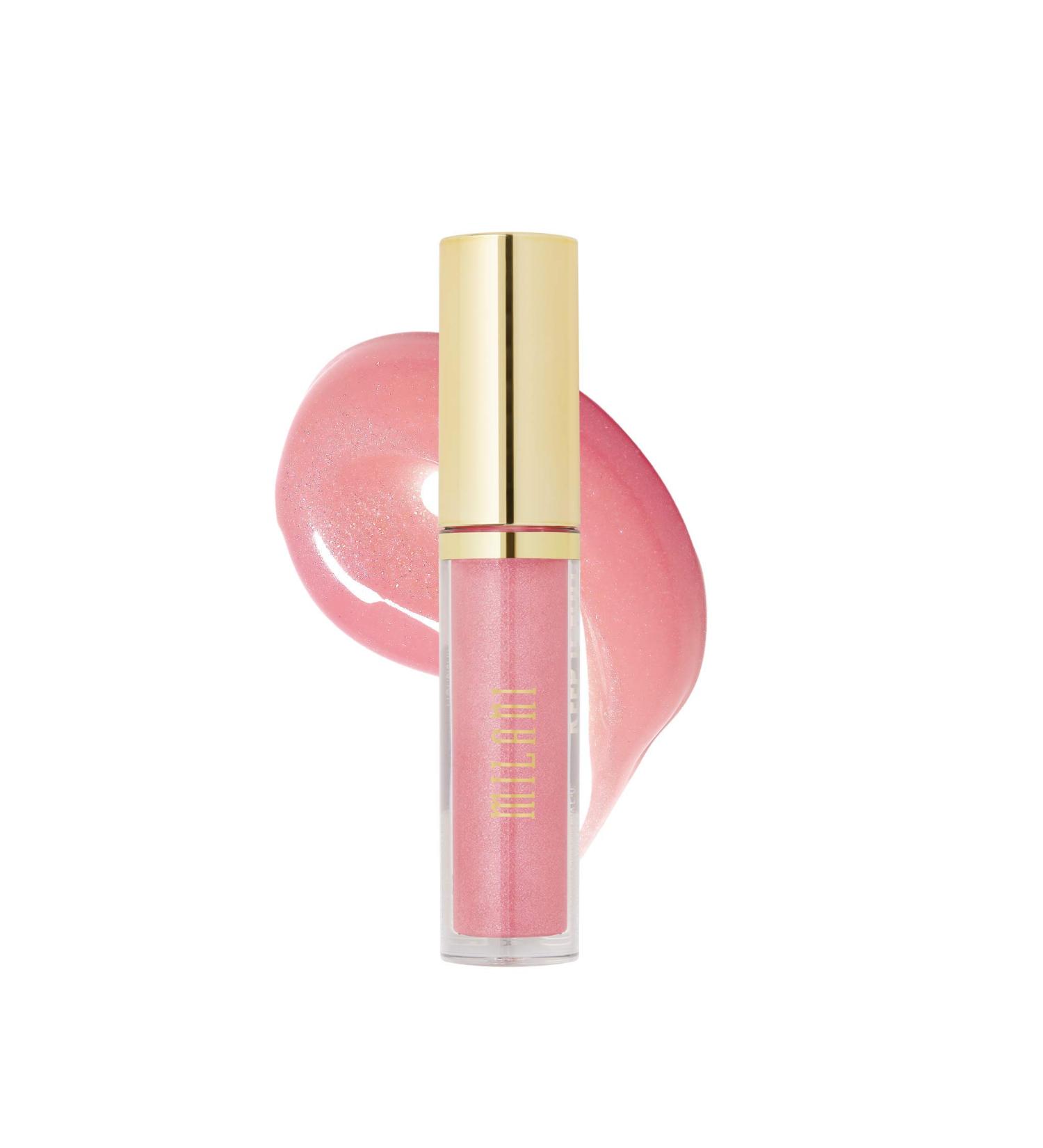 Milani Keep It Full Nourishing Lip Plumper - Sparkling Pink | 0.13 Fl. Oz. Lip Gloss for Fuller-Looking Lips - Buy Online on GoSupps.com