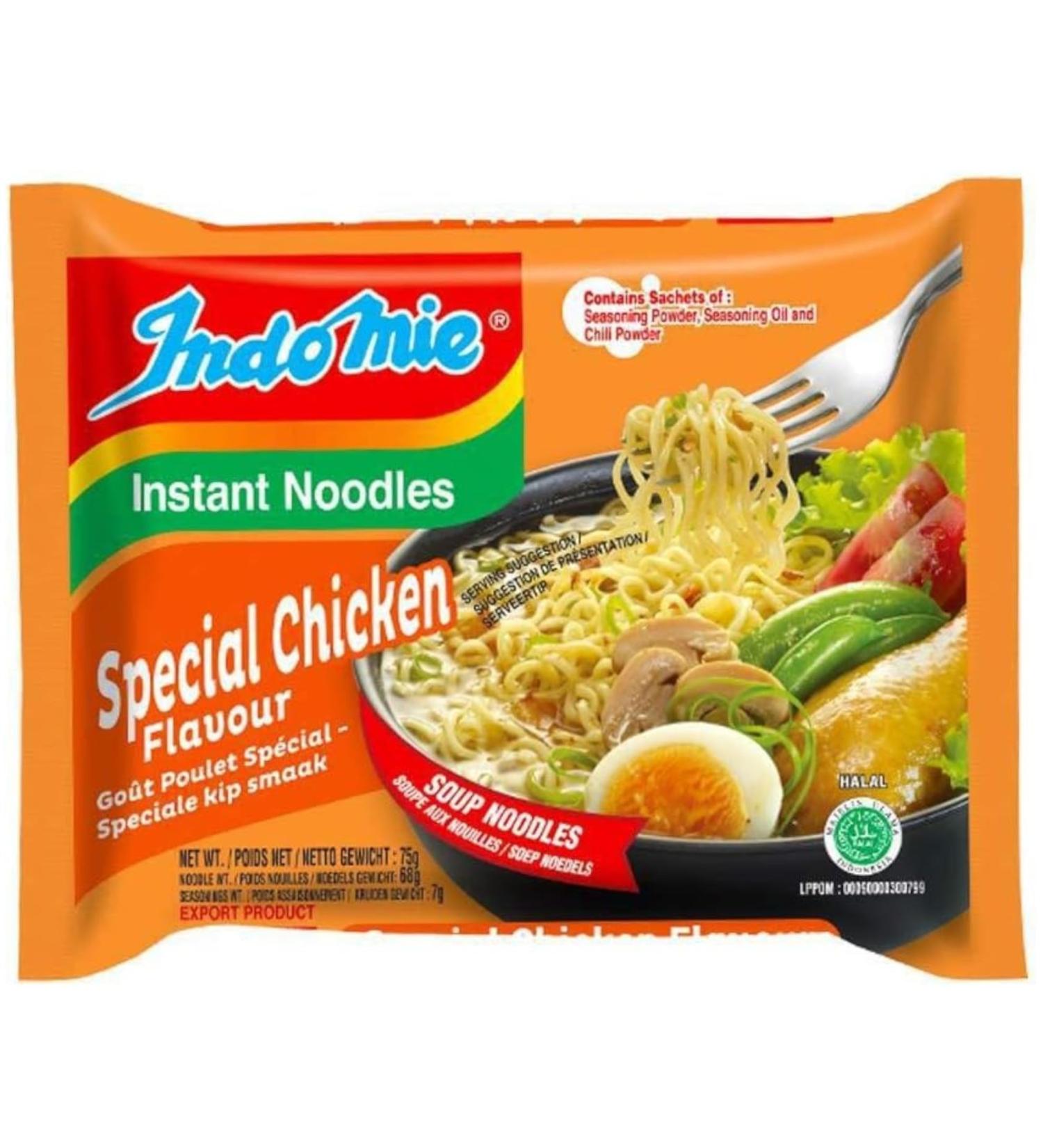 Indomie Special Chicken Noodles 15x70g - Buy Online on GoSupps.com