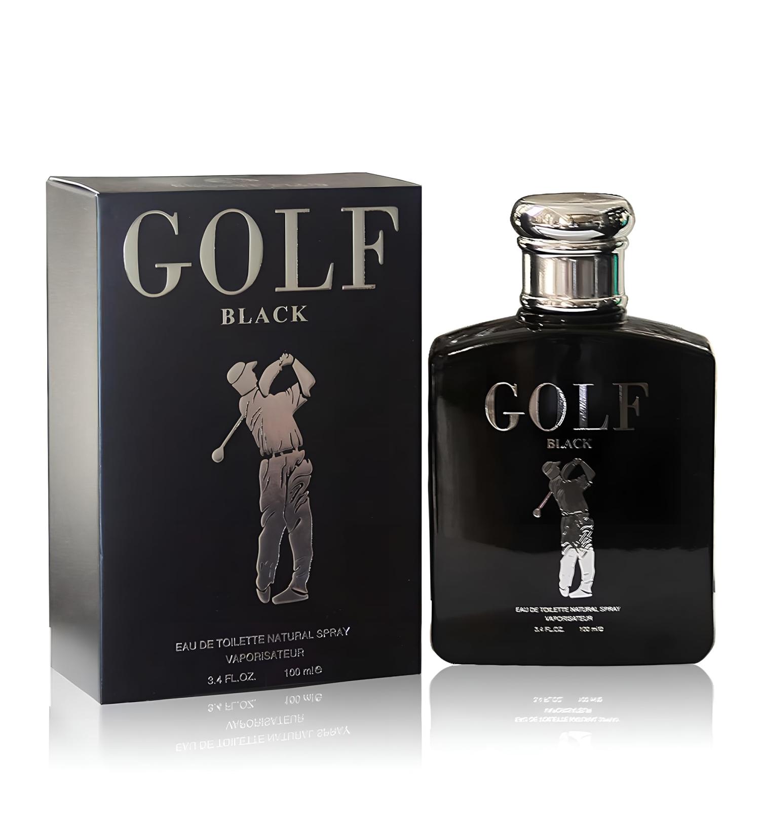 Golf Black Men's Perfume Exclusive & Bold Fragrance with Citrusy Top Notes Spicy Heart and Rich Woody Base 100ML for Sophisticated Occasions Golf Black 3.4 Fl Oz (Pack of 1) - Buy Online on GoSupps.com