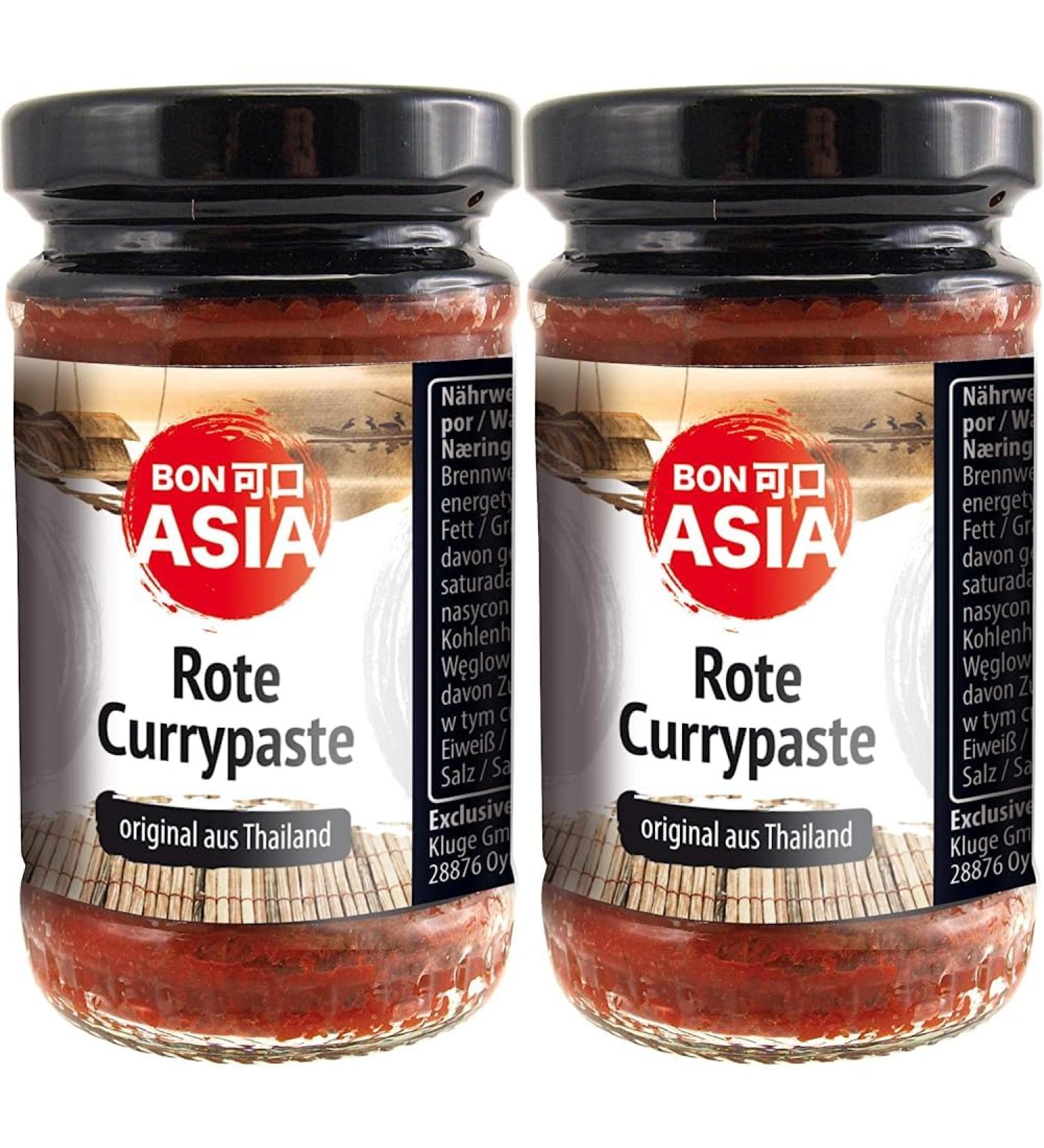 BONASIA Curry Paste Red 114 g (Pack of 2) 114 g (Pack of 2)