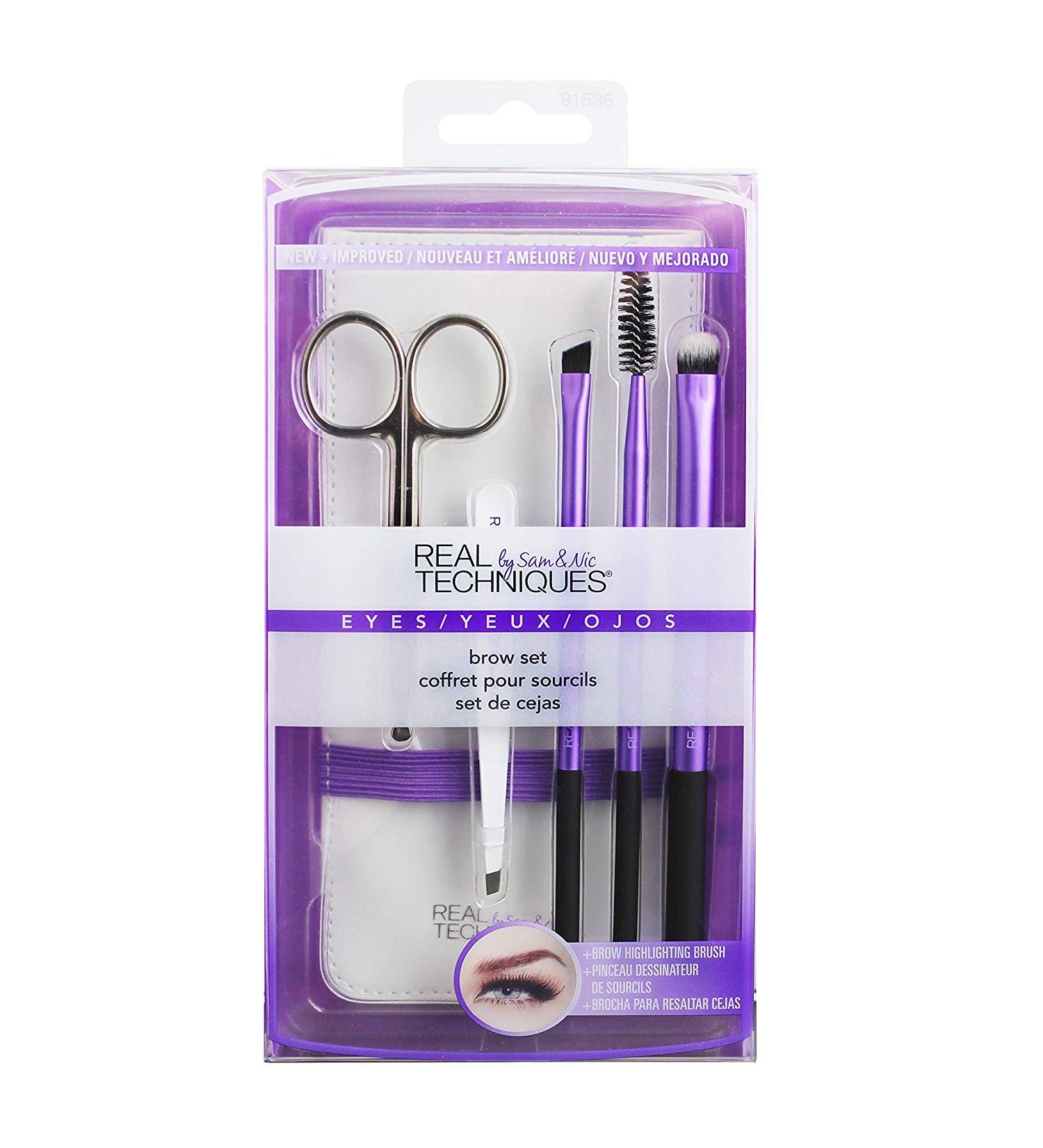 Real Techniques Eyebrow Set - Perfectly Shaped Brows for Every Look | International Shipping Available - Buy Online on GoSupps.com