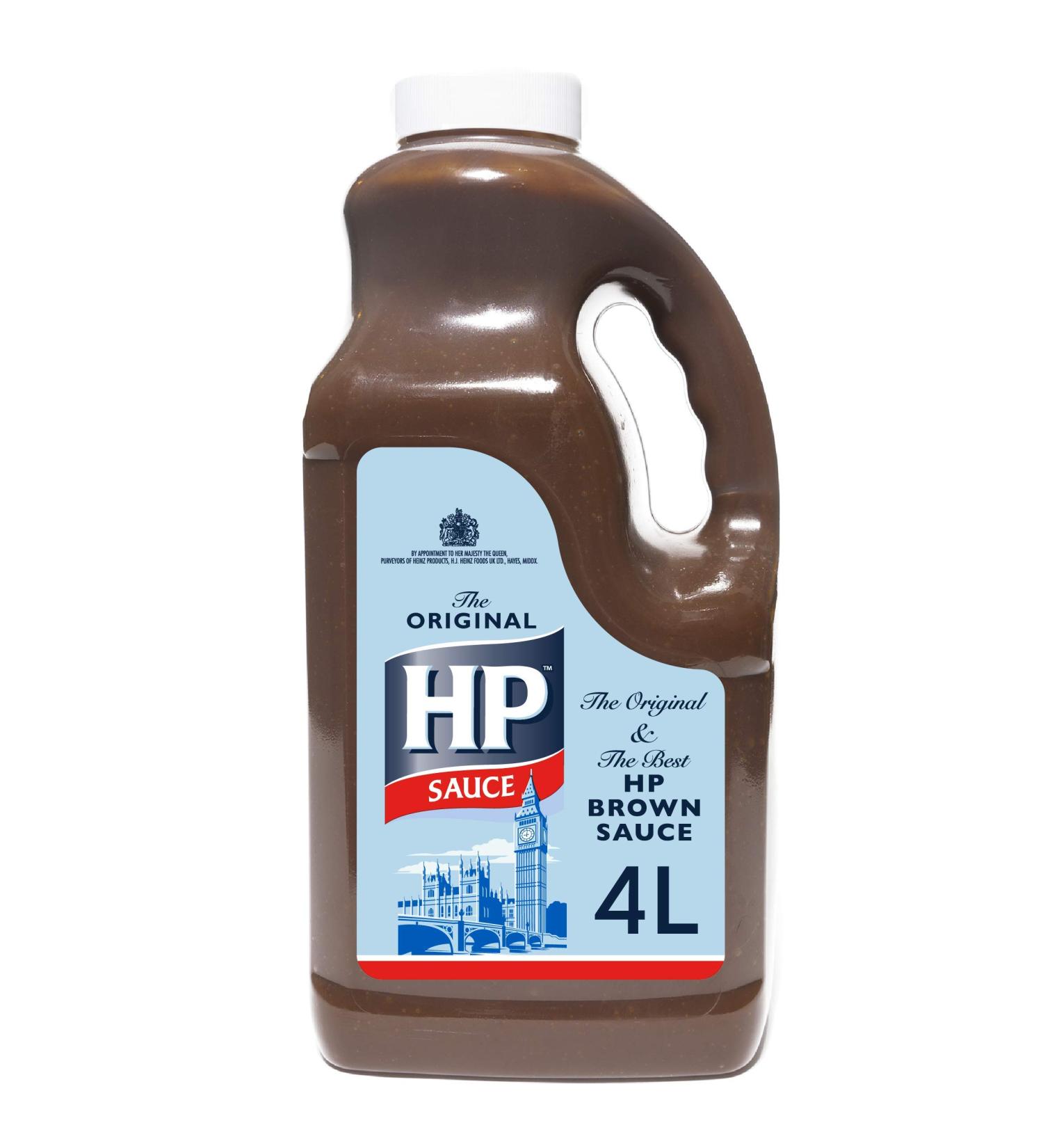 HP Brown Sauce 4 Litre - Authentic British Condiment for Savory Delights - Buy Online on GoSupps.com