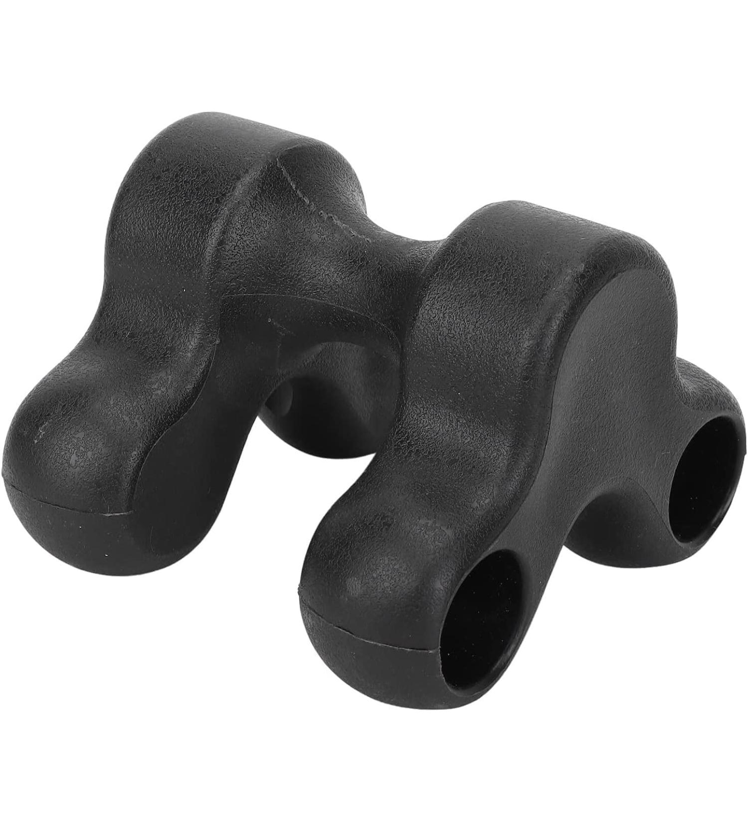 Neck Protection Cervical Tensile Device - Neck & Shoulder Relaxer Support Pillow for Pain Relief | Home Use Neck Tractor for Spine Curvature - Black - Buy Online on GoSupps.com
