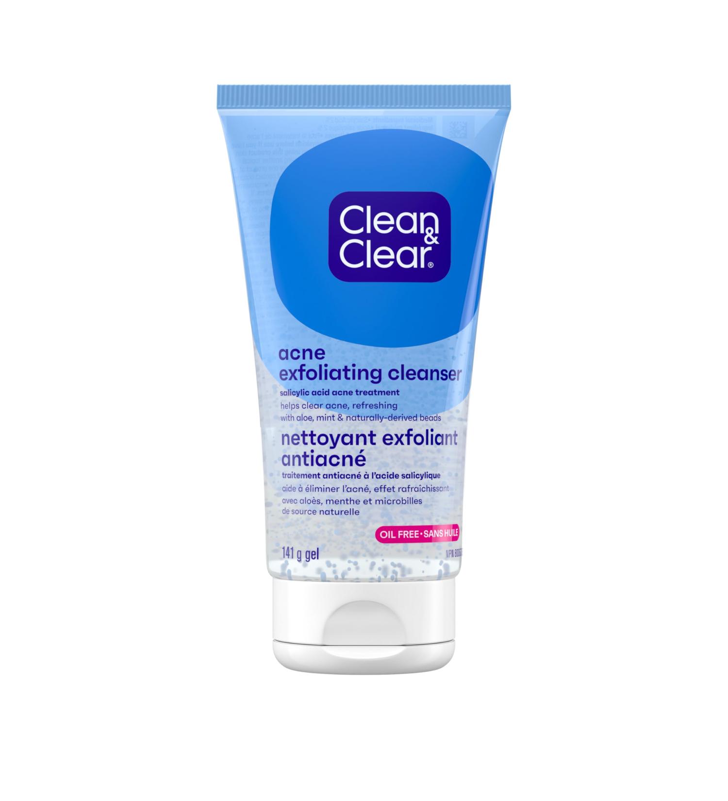 Clean & Clear Acne Triple Clear Exfoliating Facial Scrub With Salicylic Acid 141g Exfoliating Scrub - Buy Online on GoSupps.com