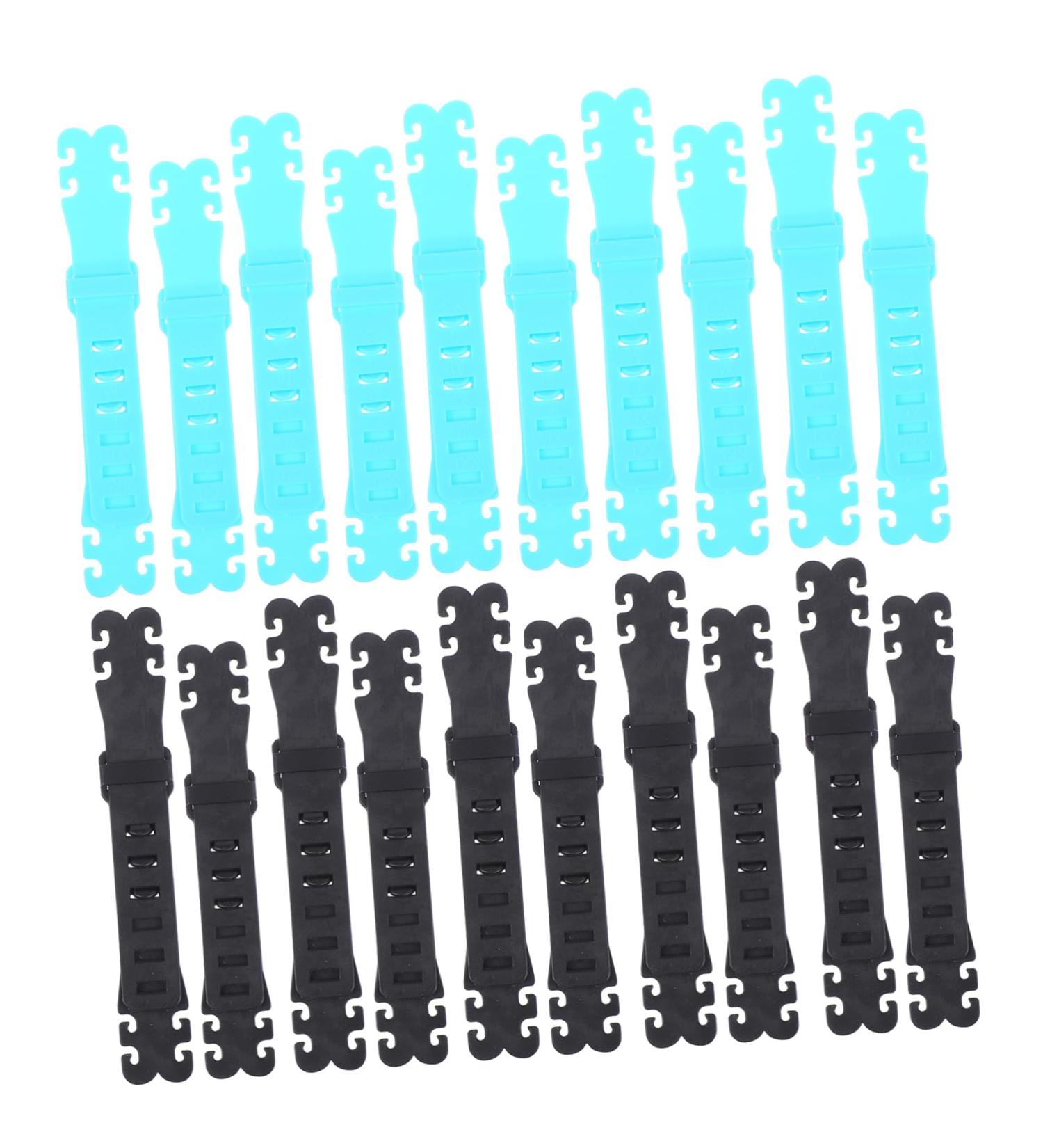 CliSpeed 40 pcs Ear Extension Buckles for Face Masks - Comfortable Ear Rope Buckles for All-Day Wear - Buy Online on GoSupps.com
