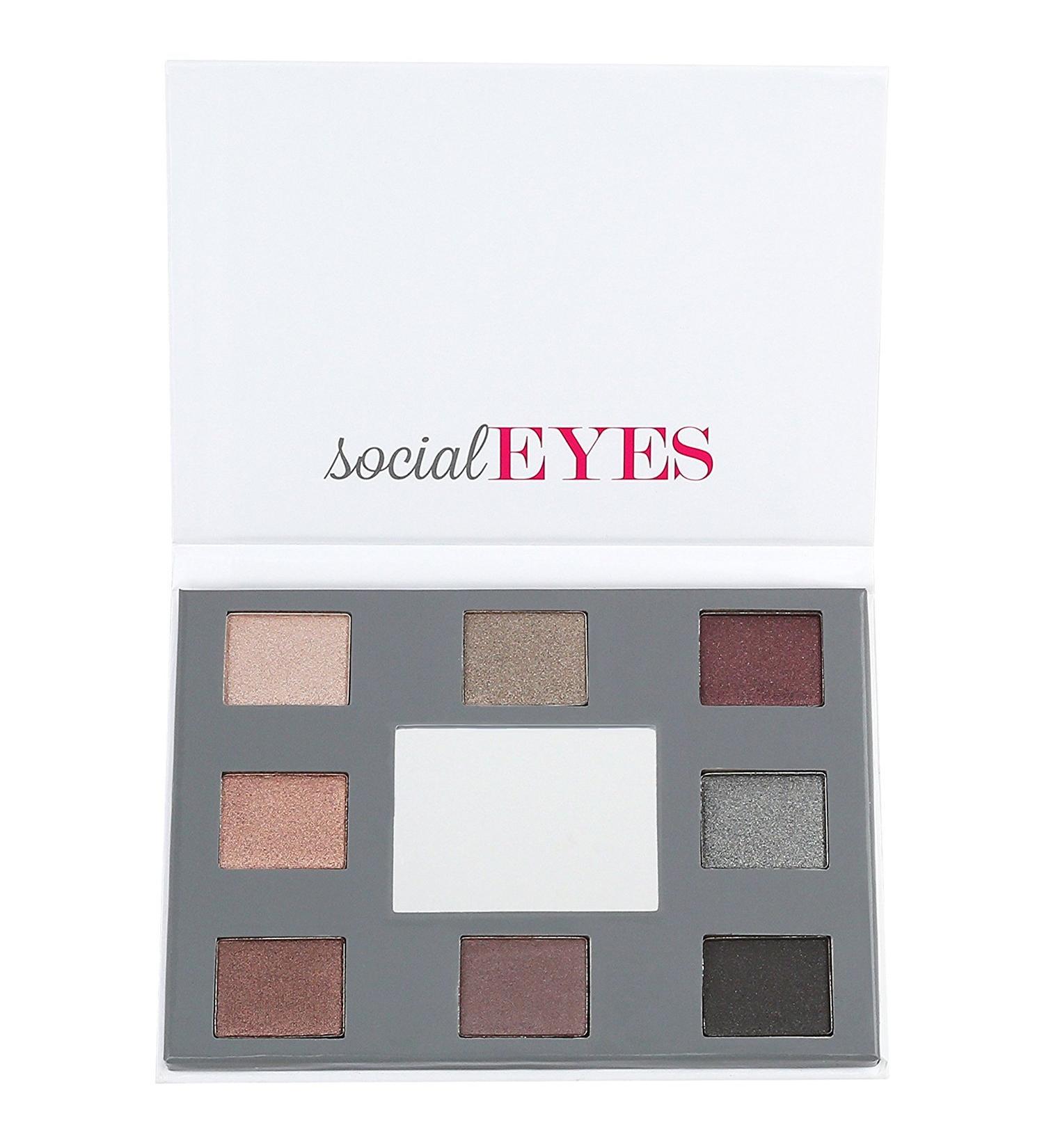 Coastal Scents SocialEYES Eye Shadow Palette (PL-044) - Vibrant Long-Lasting Colors for Stunning Eye Looks - Shop Internationally - Buy Online on GoSupps.com