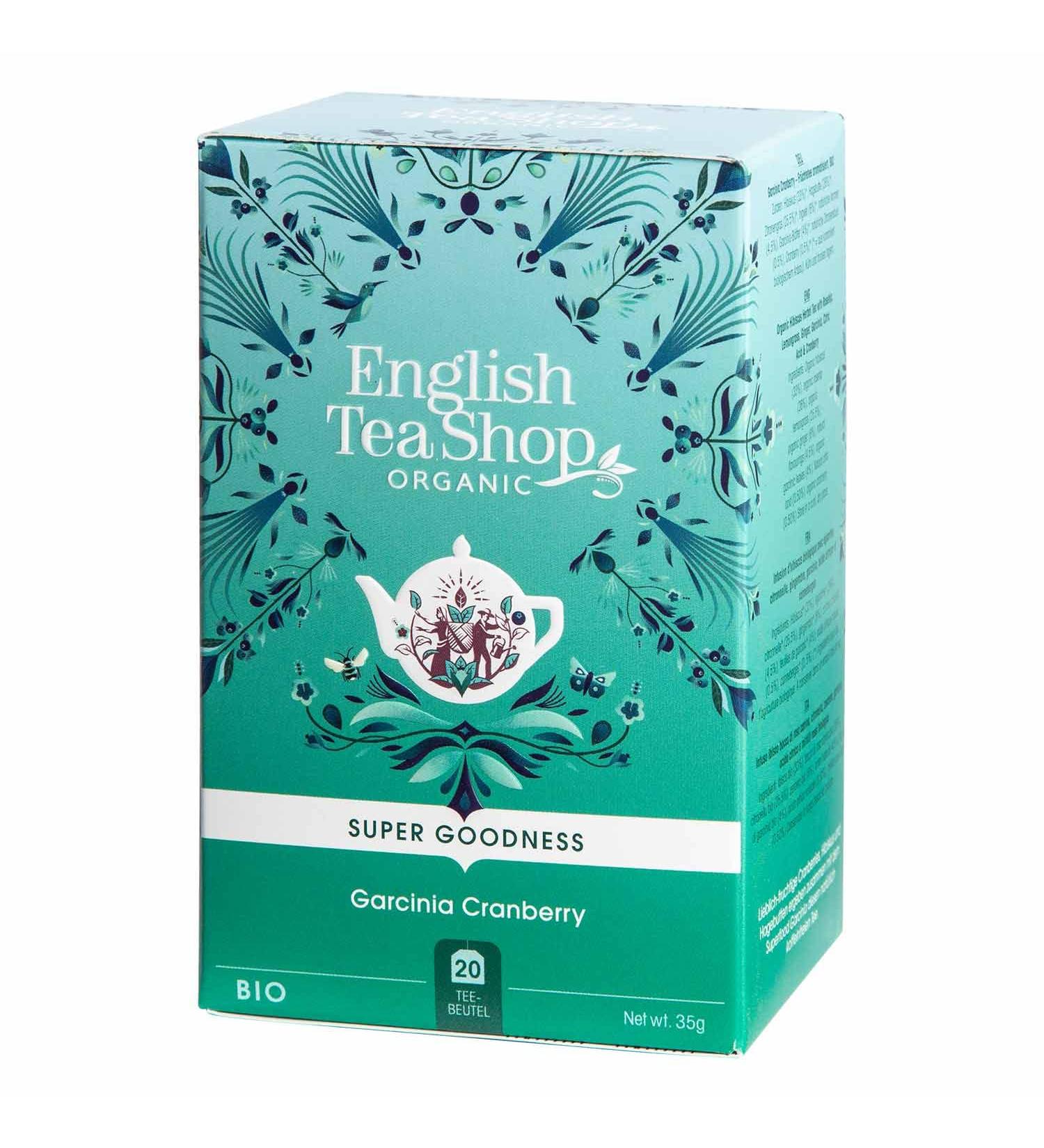 English Tea Shop English Tea Shop - Organic Cranberry Hibiscus & Rosehip Berry Infusion - 20 sachets