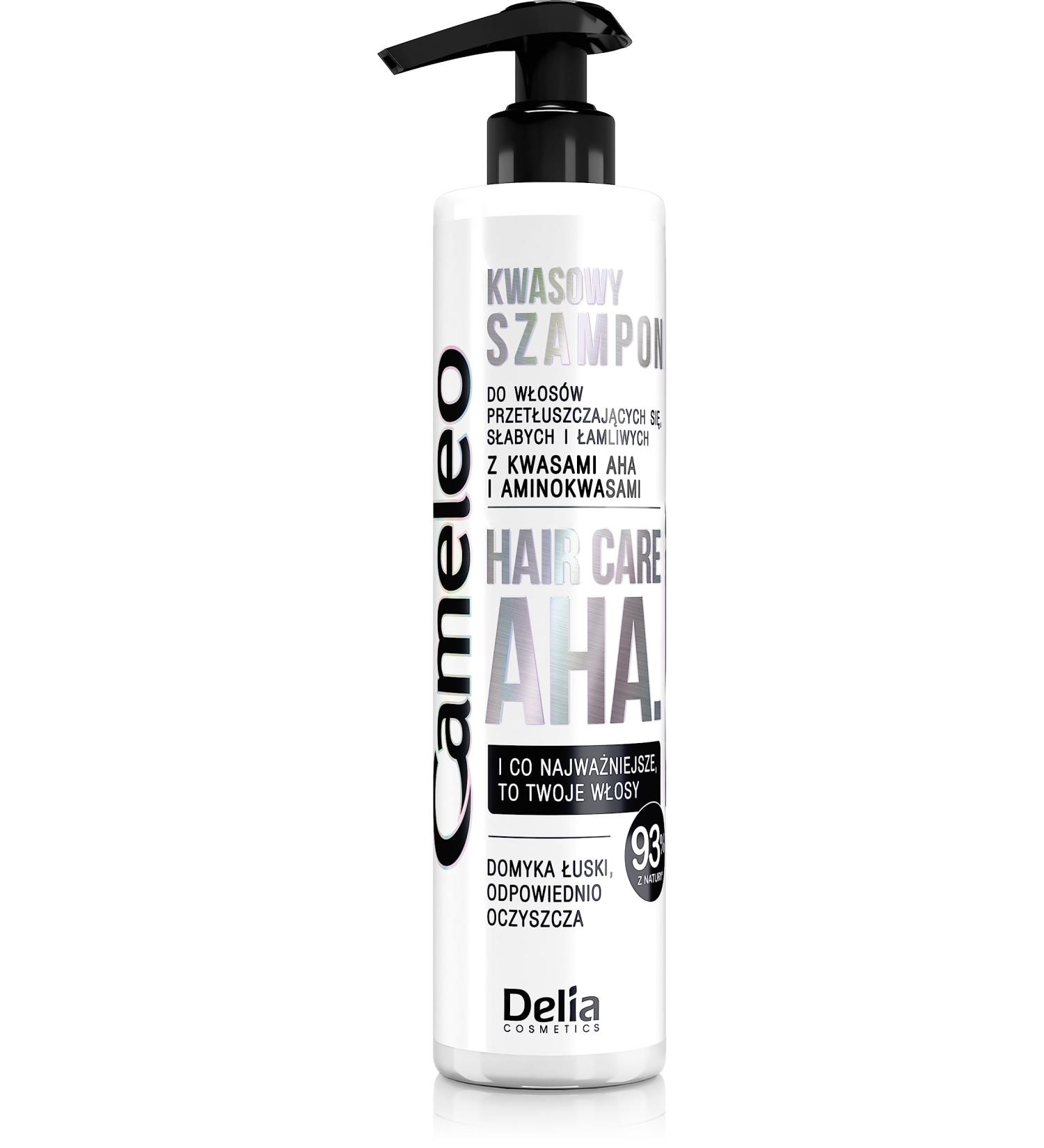  Cameleo Cameleo - AHA Hair Care - Acid shampoo - Oily weak and brittle hair - Closes hair cuticles - Deep cleanses - Amino acids - 250 ml - Buy Online on GoSupps.com