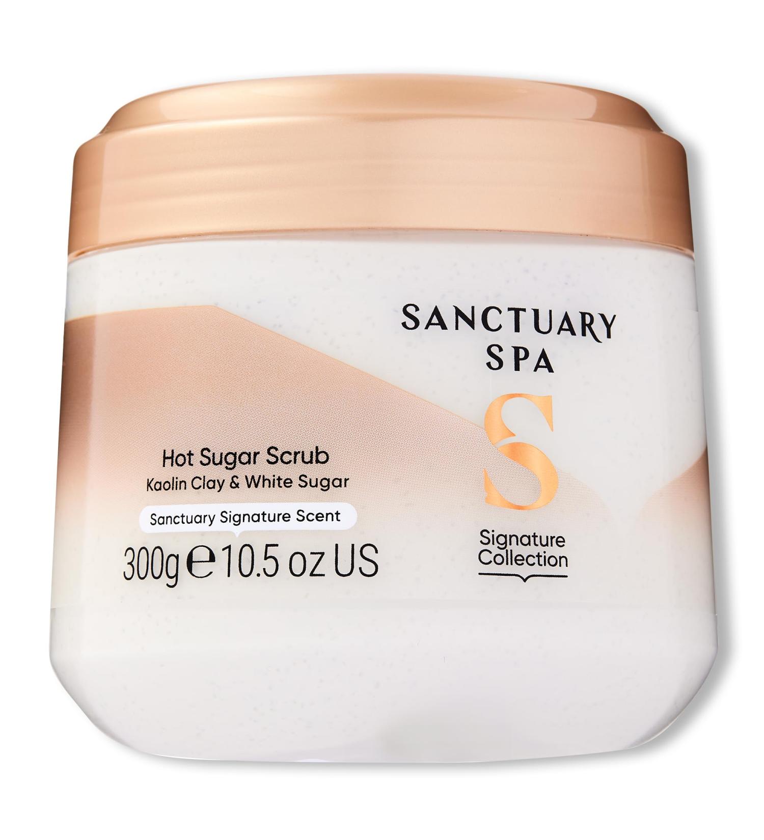 Sanctuary Spa Hot Sugar Scrub Mineral Oil Free Cruelty Free Vegan Sugar Body Scrub 300ml - Buy Online on GoSupps.com
