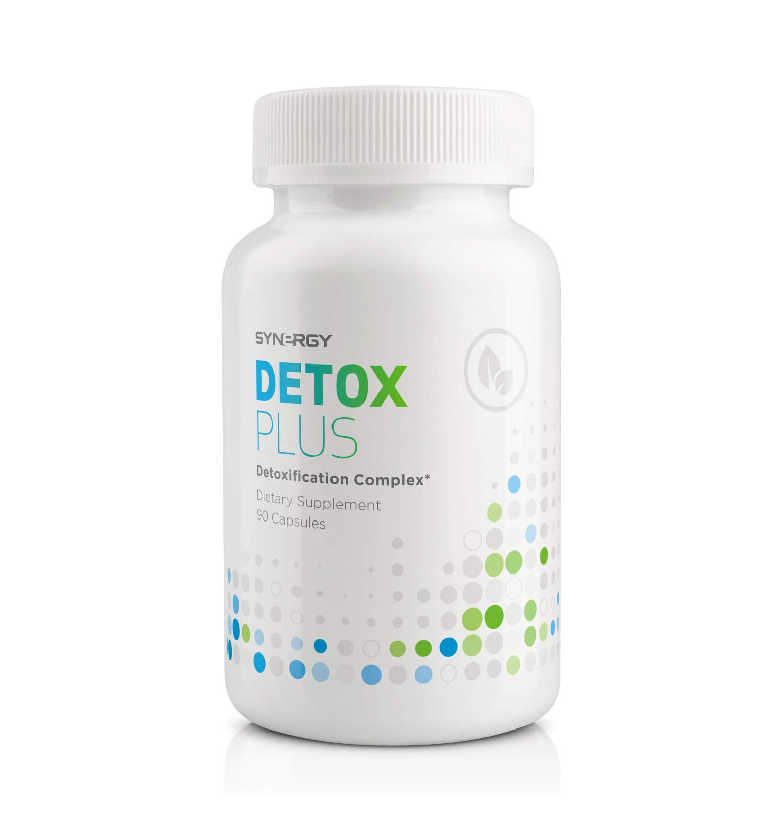 Synergy Detox Plus Dietary Supplement - 90 Capsules - Detoxification Complex - Buy Online on GoSupps.com