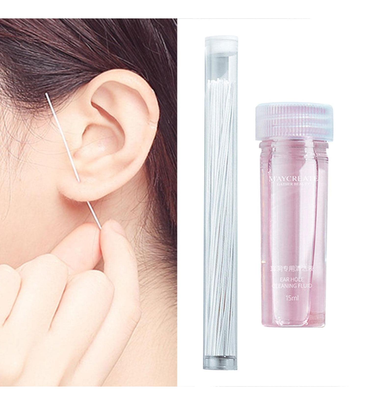 Earrings Cleaner - -Off Piercing Aftercare Cleaning | Anti-Clogging and Decontamination Fluid Cleaning Care Odor Removal Cleaning Tool/ - Buy Online on GoSupps.com