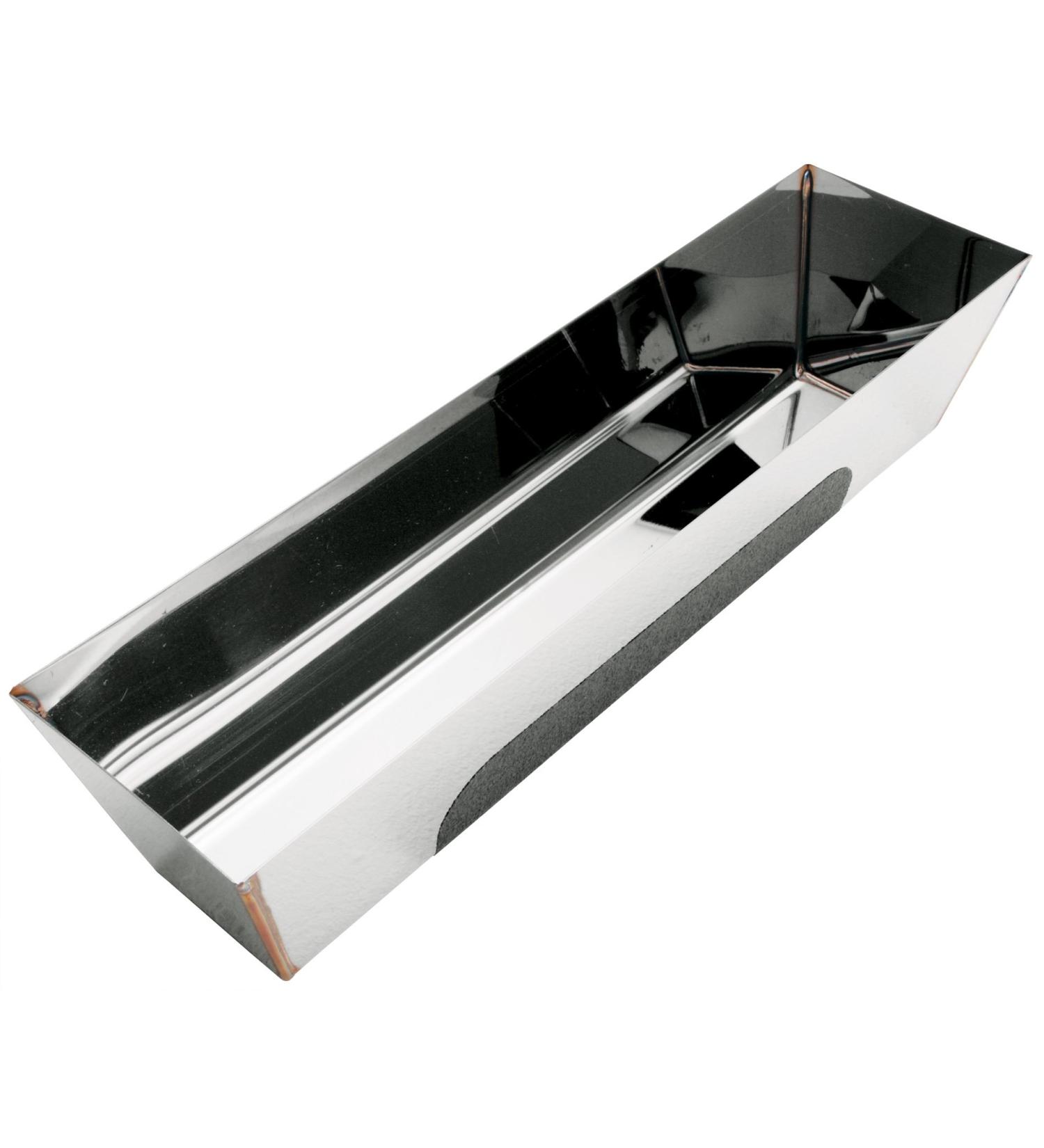 Advance Equipment 14HRG Non Slip Contoured Stainless Steel Heliarc Mud Pan, 14"