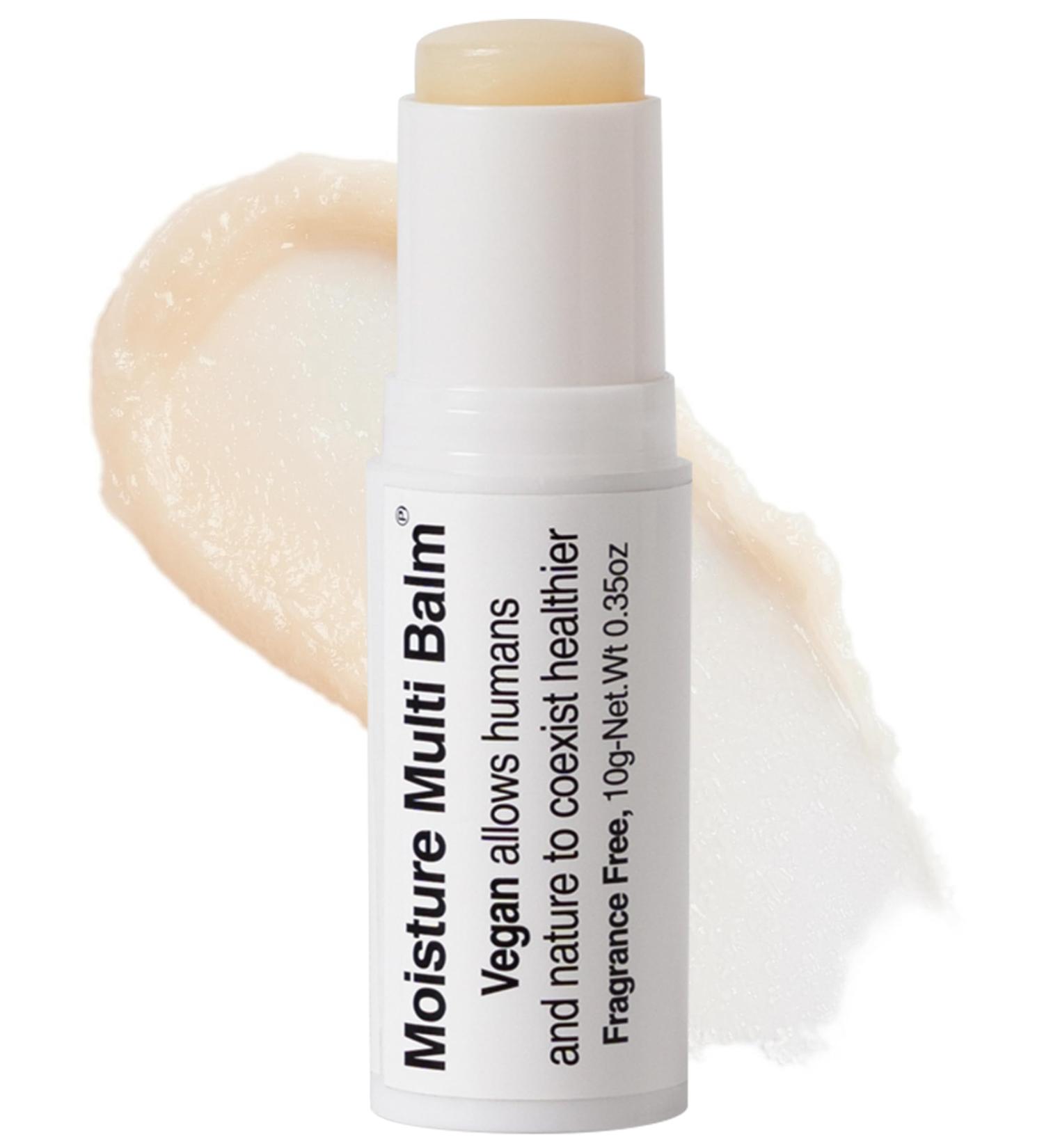 Pleuvoir Korean Moisture Multi Balm Fragrance-Free - Lip and Dry Area Care with Sunflower Seed Oil Shea Butter Alpha-Bisabolol Adenosine - Vegan Plant-Based K-Beauty 0.35oz - Buy Online on GoSupps.com