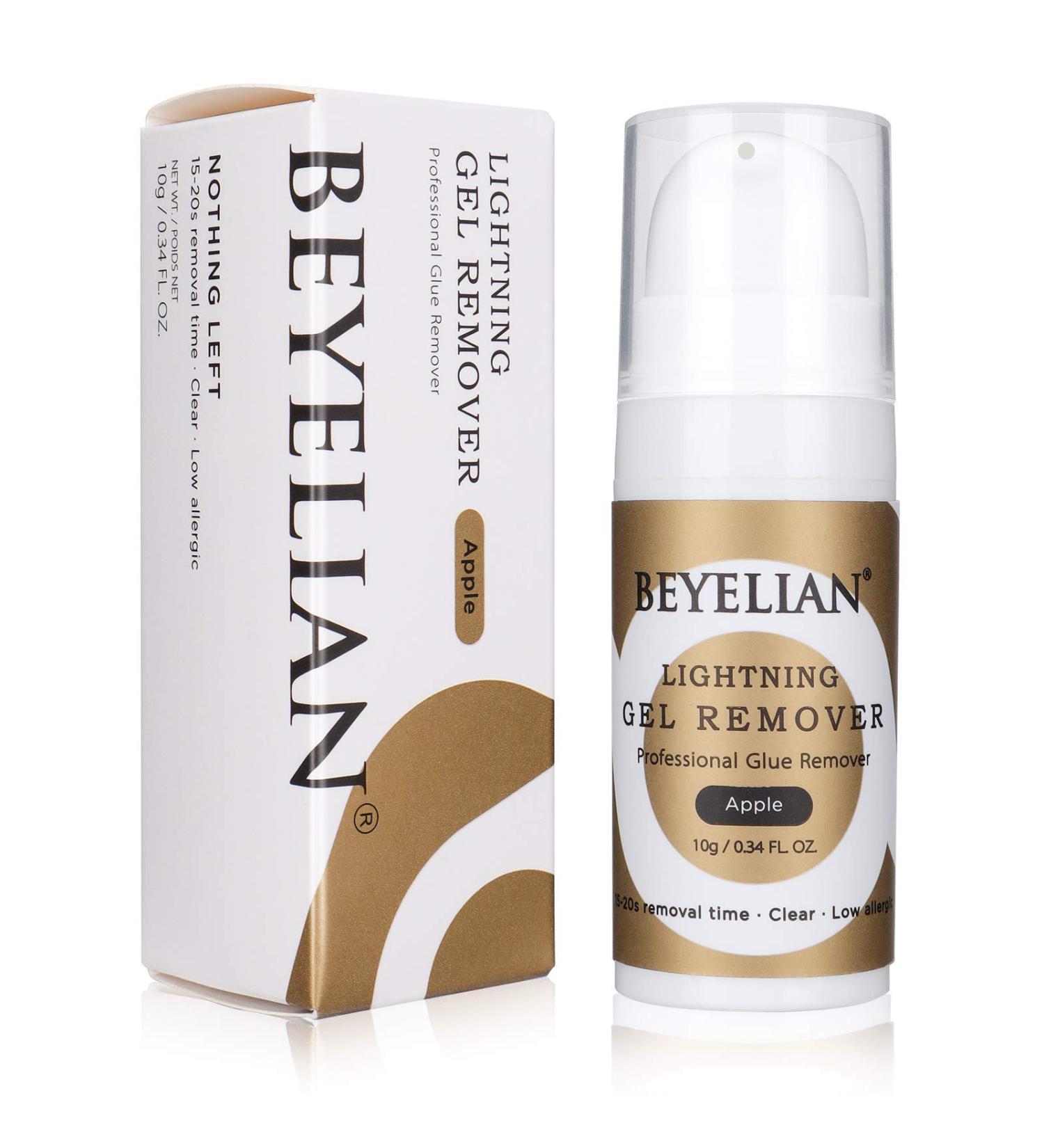 BEYELIAN Apple Scented Professional Lash Extension Remover - No Burn Gel Formula for Gentle Lash Glue Removal - Buy Online on GoSupps.com