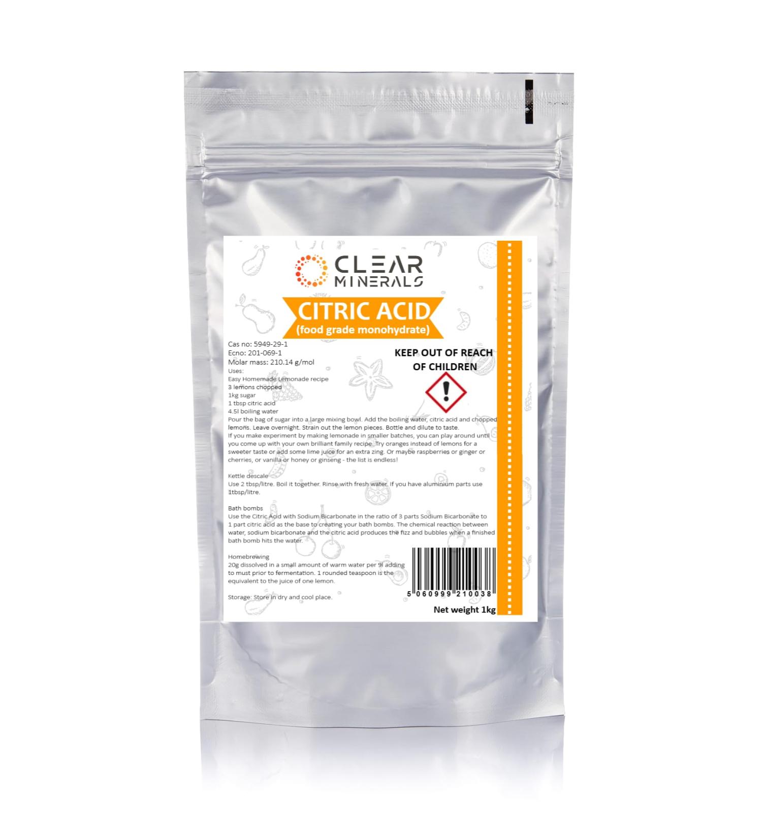 Citric Acid Food Grade (1kg)