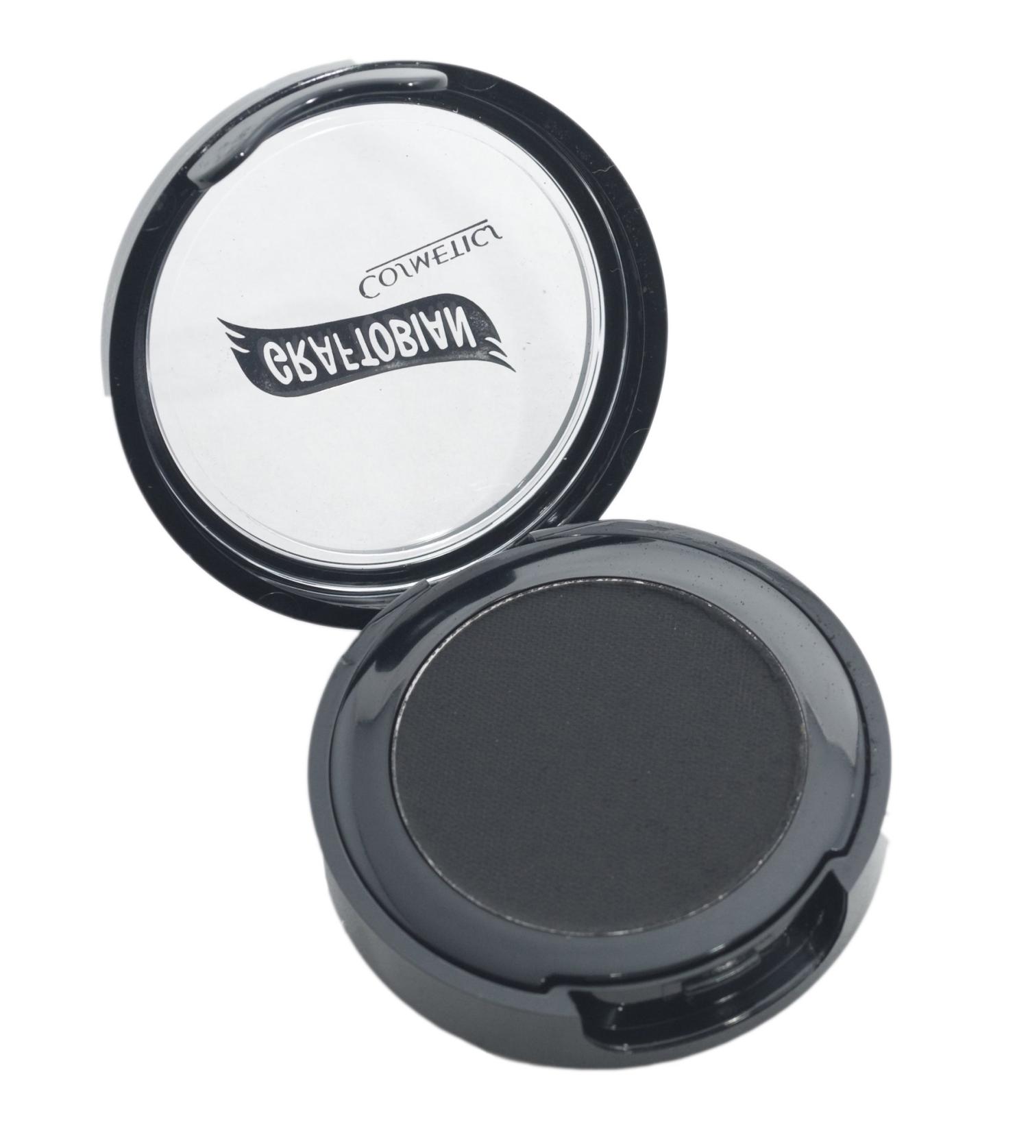 Graftobian Professional HD Cake Eyeliner in Jet Black | Water-Activated Pressed Powder Eyeliner for Long-Lasting Wear | Made in USA - Buy Online on GoSupps.com