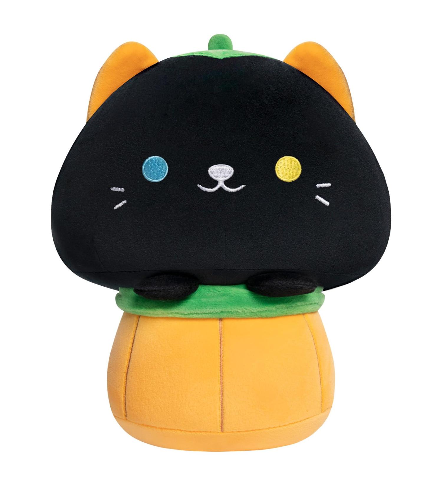 Mewaii 8 Soft Pumpkin Cat Mushroom Pillow Stuffed Animal Plush - Cuddly Cat Toy for Kids (8 Inch) - Buy Online on GoSupps.com