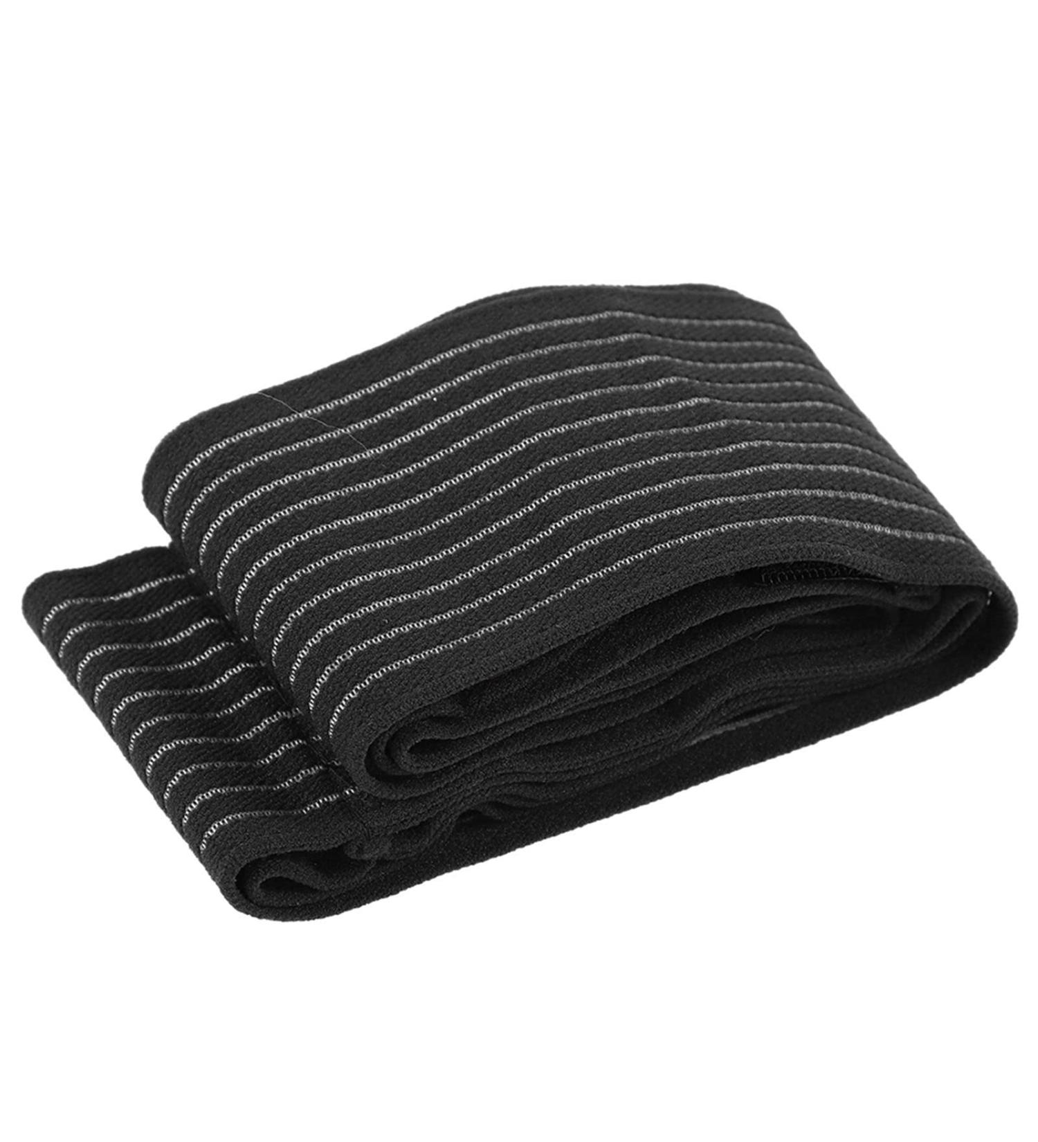 Elastic Elbow Wraps | Breathable Nylon Sports Bandage for Powerlifting Bodybuilding & Gym Workout - International Shipping Available - Buy Online on GoSupps.com